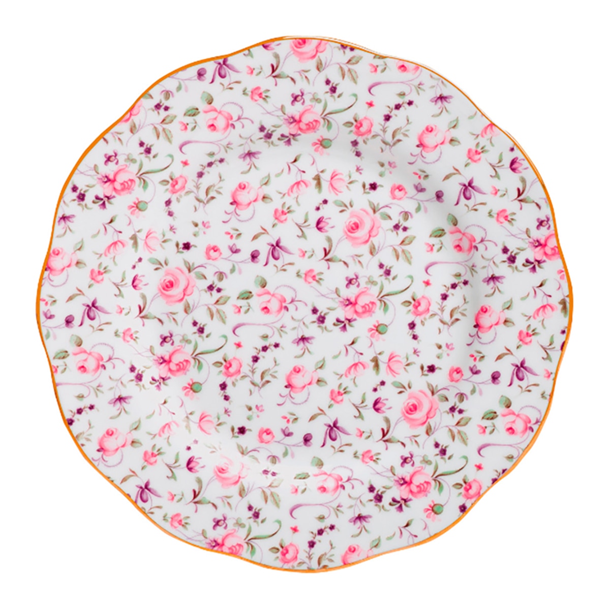 Imagem 0 de Prato de sobremesa Rose Confetti Royal Albert