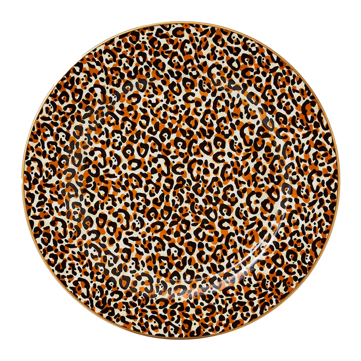 Prato de Sobremesa Leopardo Creatures of Curiosity Multicolor-1