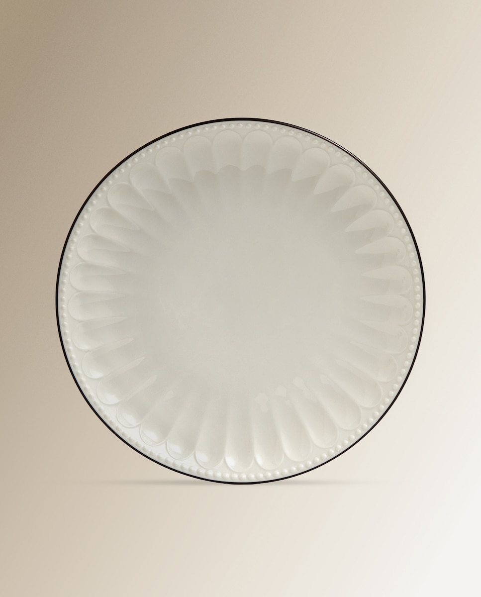 Plato llano Nostalgia Basics El Corte Inglés Blanco-1