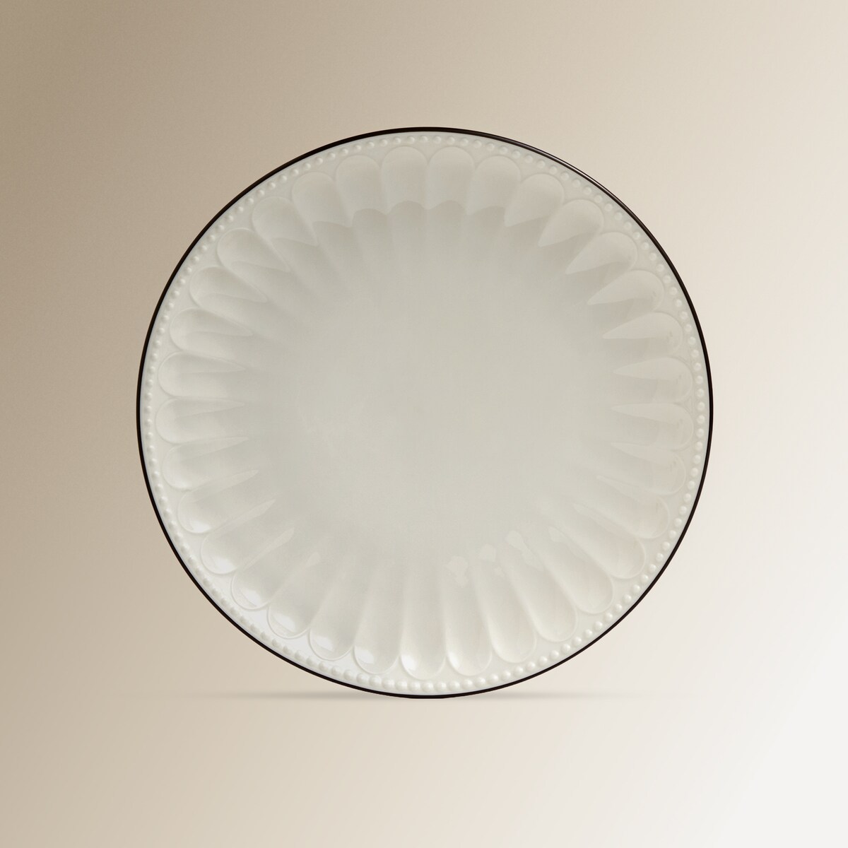 Plato llano Nostalgia Basics El Corte Inglés Blanco-2