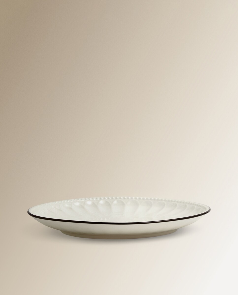 Plato llano Nostalgia Basics El Corte Inglés Blanco-3