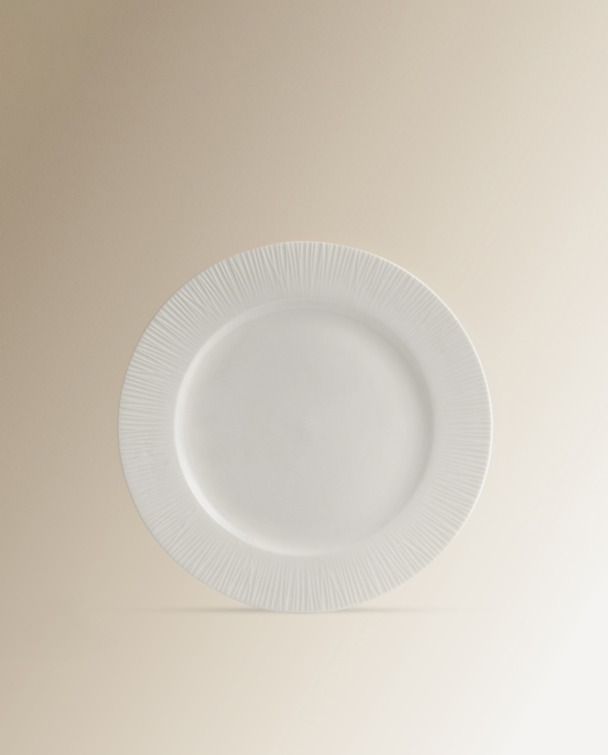 Plato llano Roma Basics El Corte Inglés Blanco-1