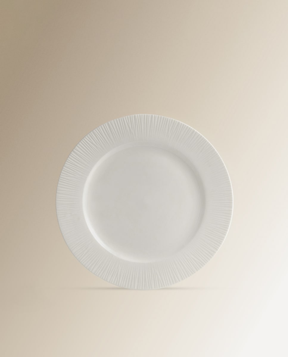 Plato llano Roma Basics El Corte Inglés Blanco-1