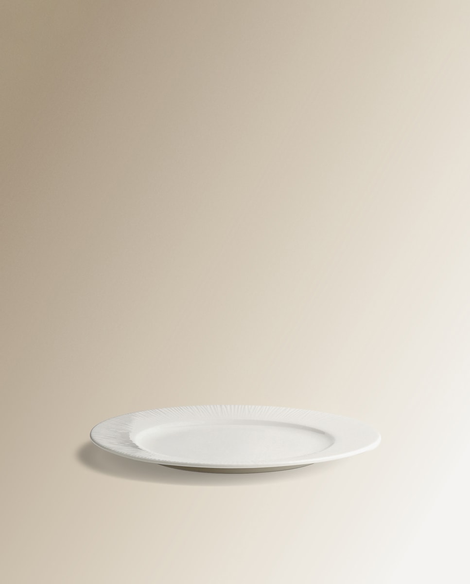 Plato llano Roma Basics El Corte Inglés Blanco-3