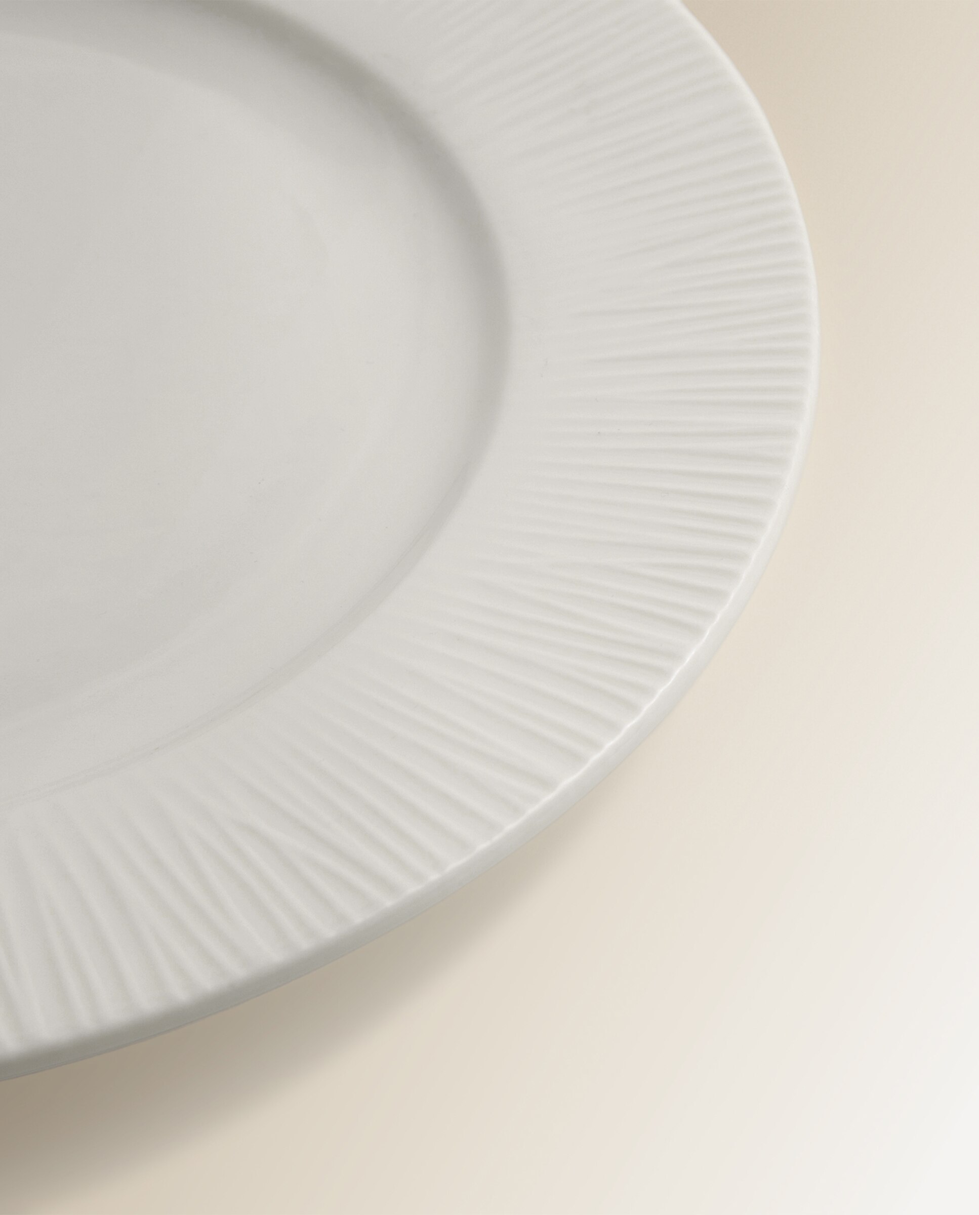 Plato llano Roma Basics El Corte Inglés Blanco-3