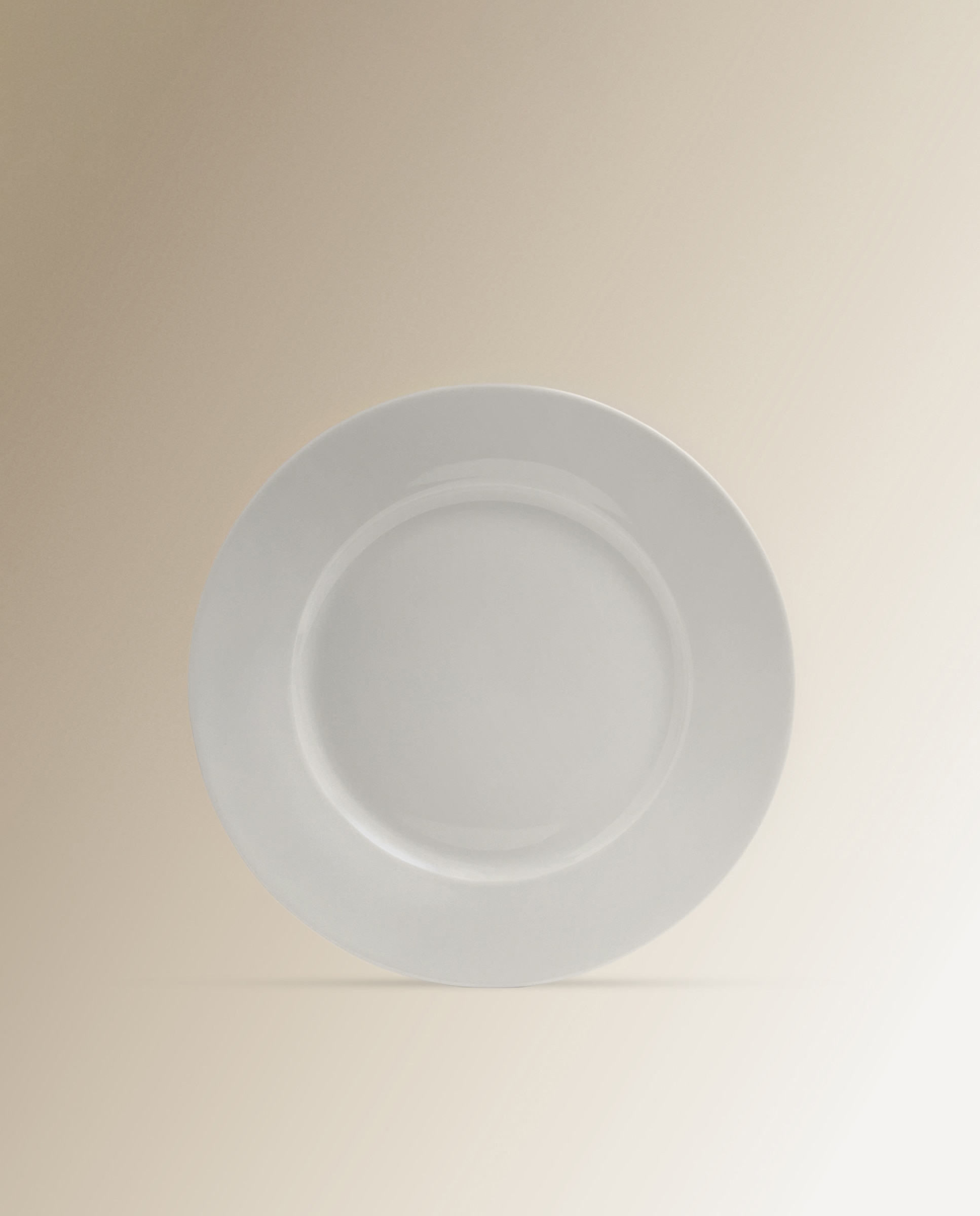 Plato llano Everyday Ala Basics El Corte Inglés Blanco-1