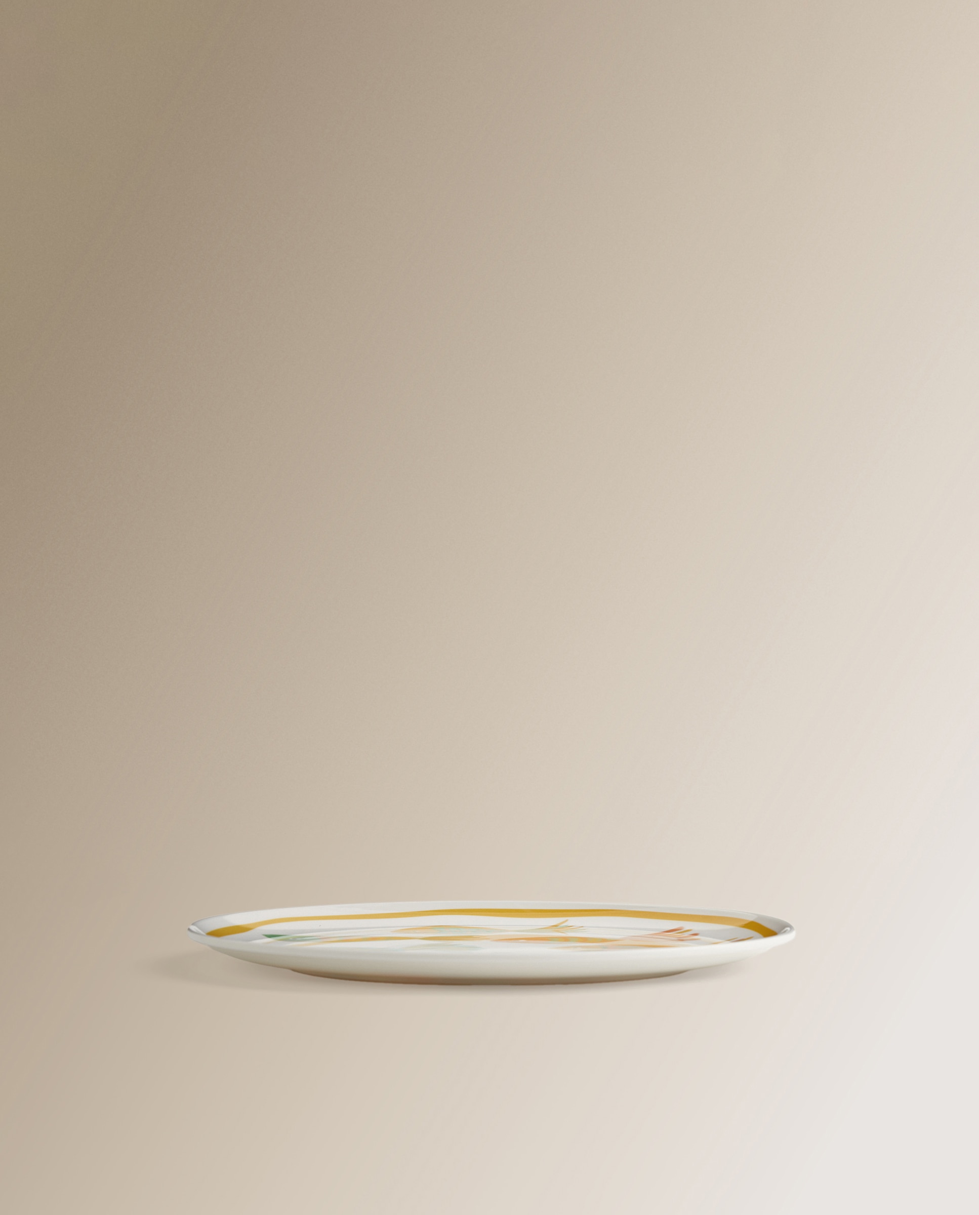 Plato llano de melamina Pacífico Basics El Corte Inglés Multicolor-3