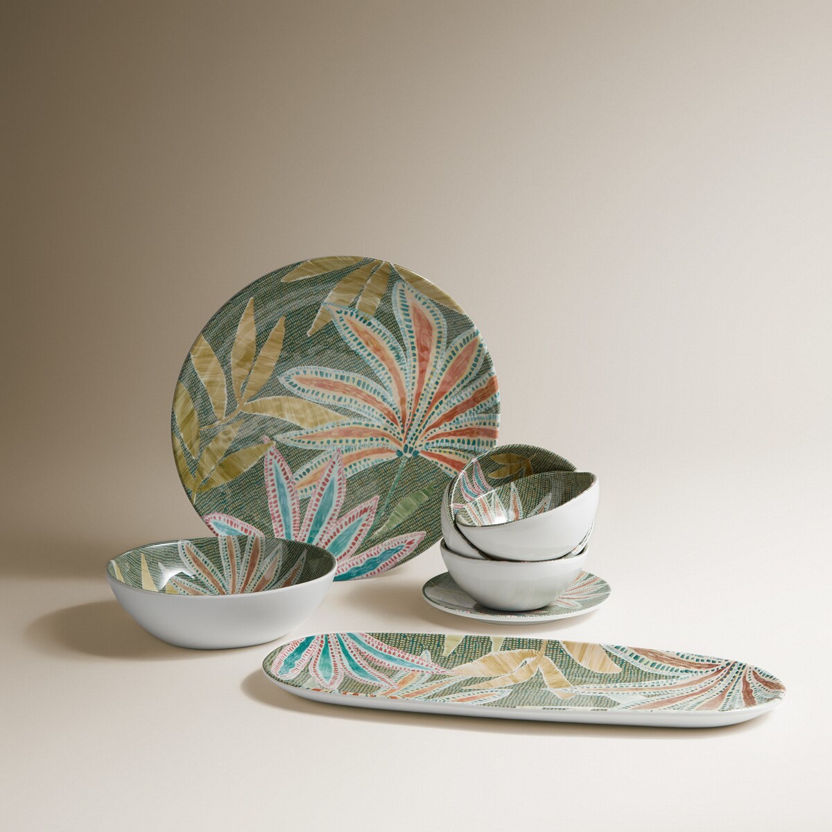 Plato Llano Vajillas Melamina El Corte InglÃ©s Vajilla Completa