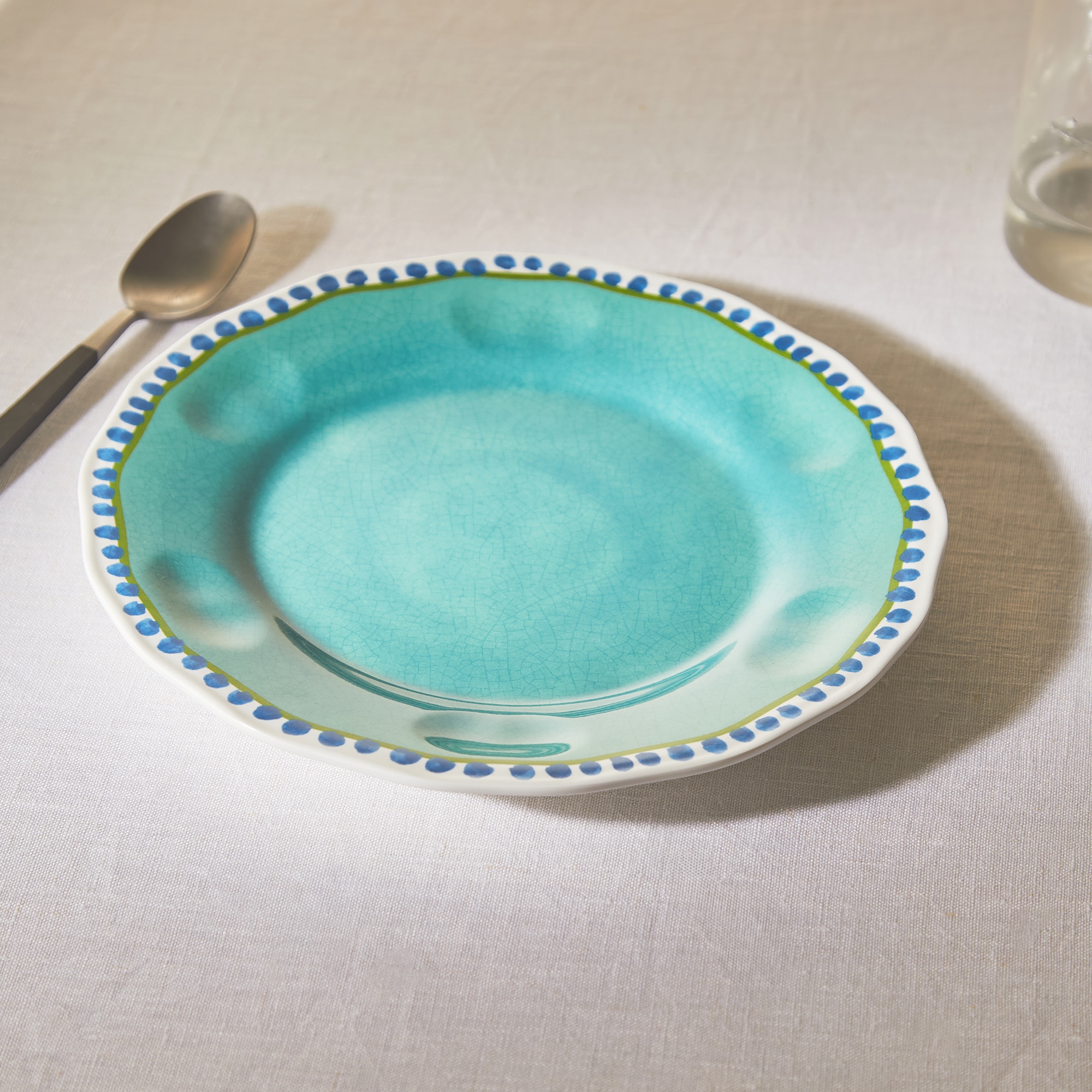 Prato Raso Liso de Melamina Atlantis Verde-1