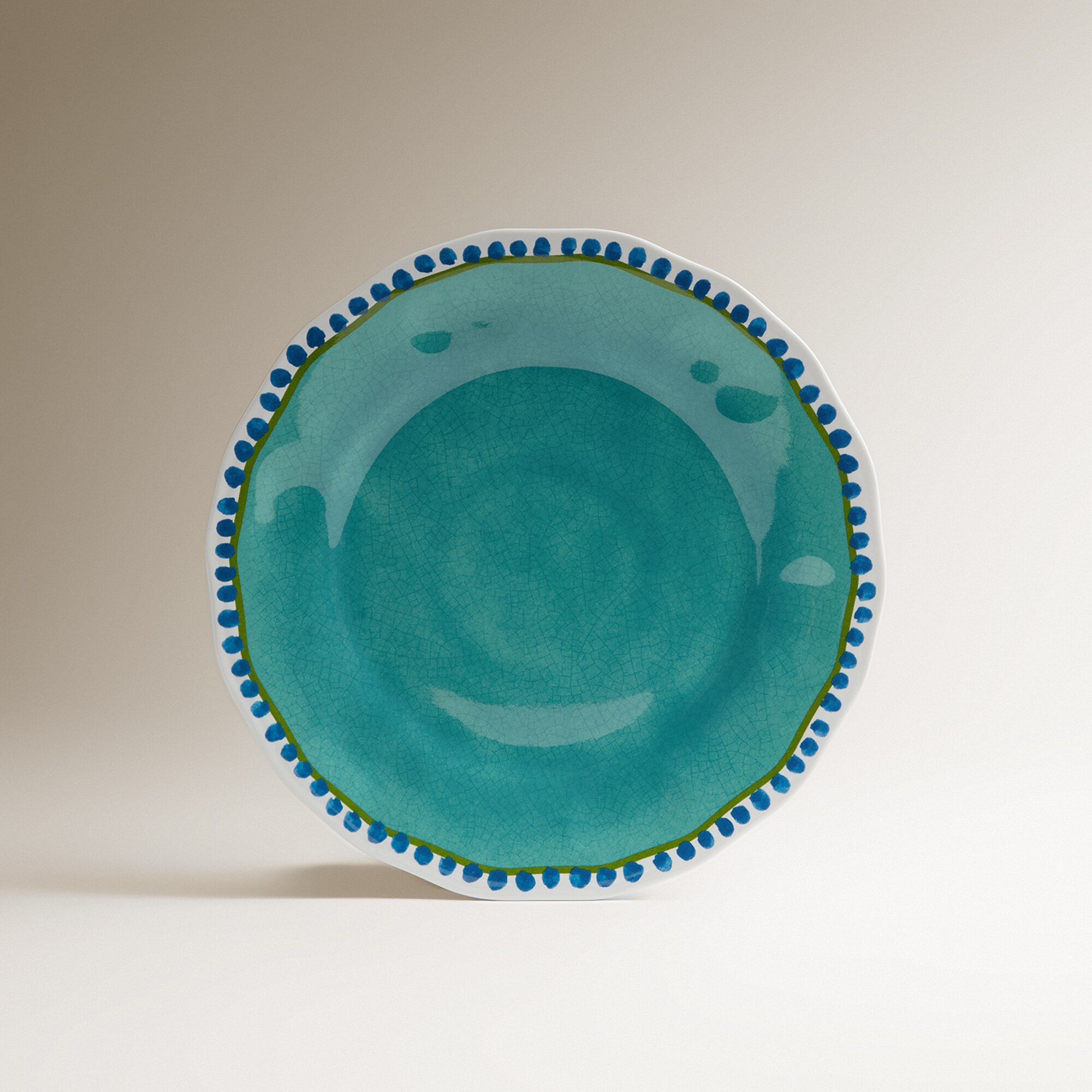 Prato Raso Liso de Melamina Atlantis Verde-2