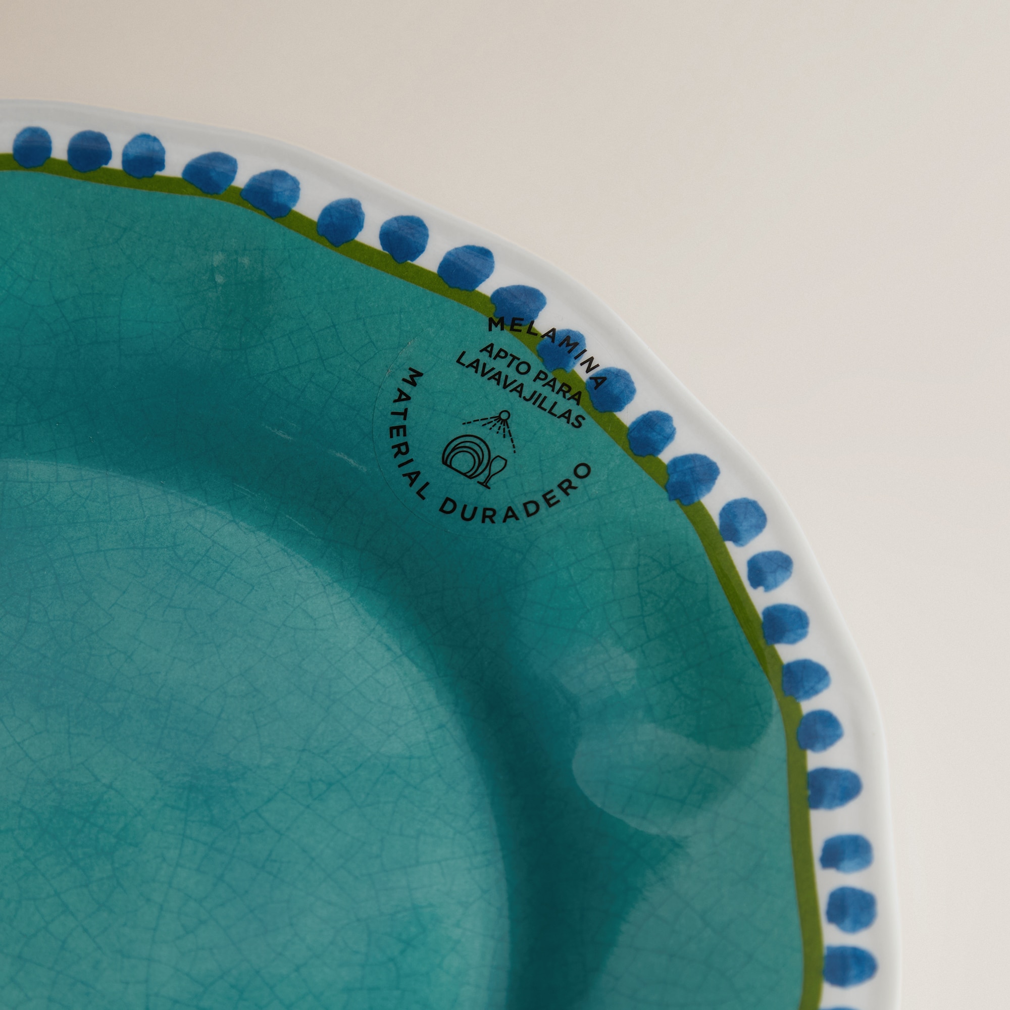 Prato Raso Liso de Melamina Atlantis Verde-4