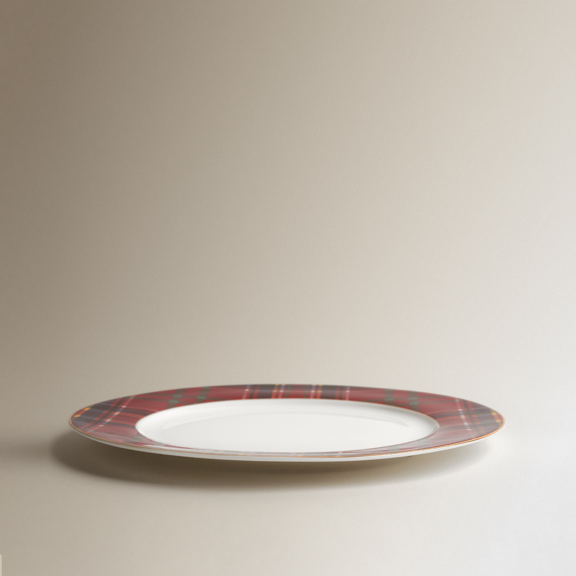 Plato llano Mckenzie Navidad - Rojo Rojo-3