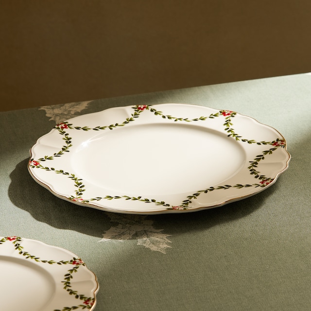 Imagen 0 de Plato llano Mistletoe Navidad