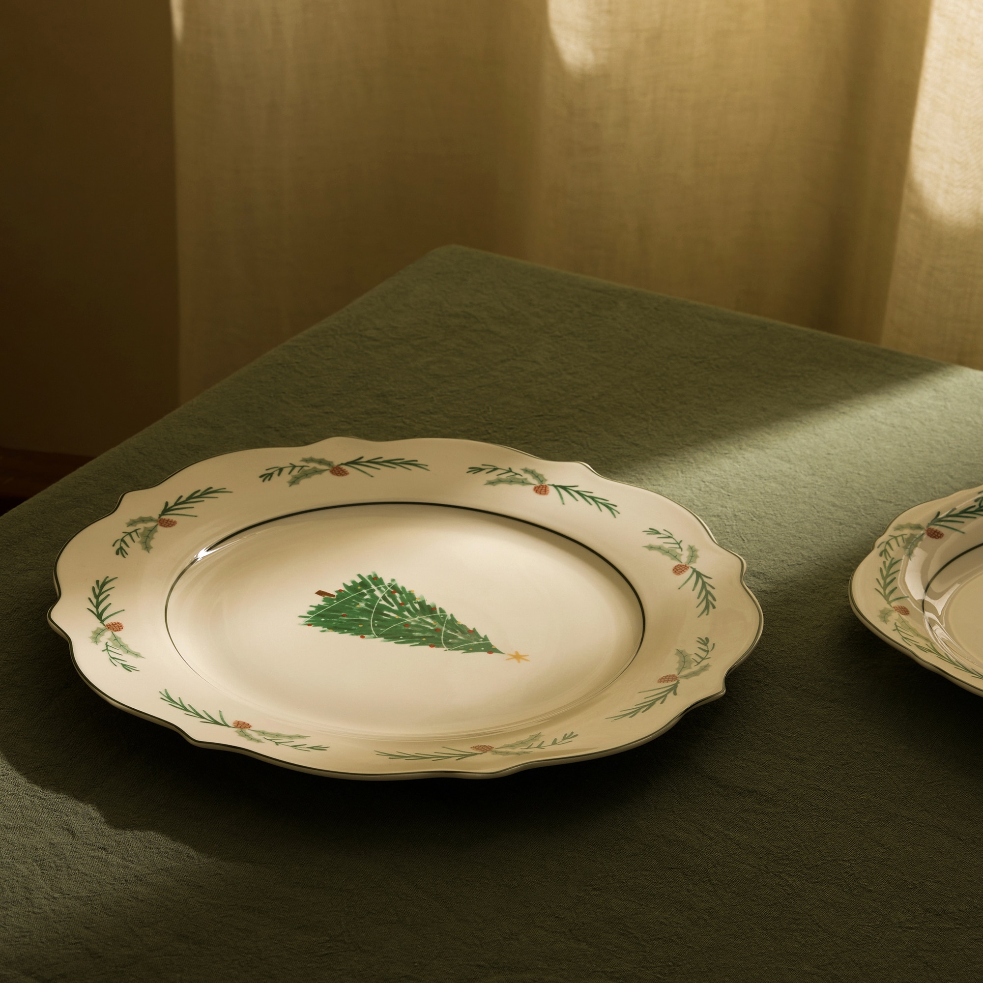 Imagen 0 de Plato llano Árbol Navidad