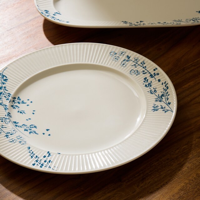 Imagen 0 de Plato llano flores Hampton