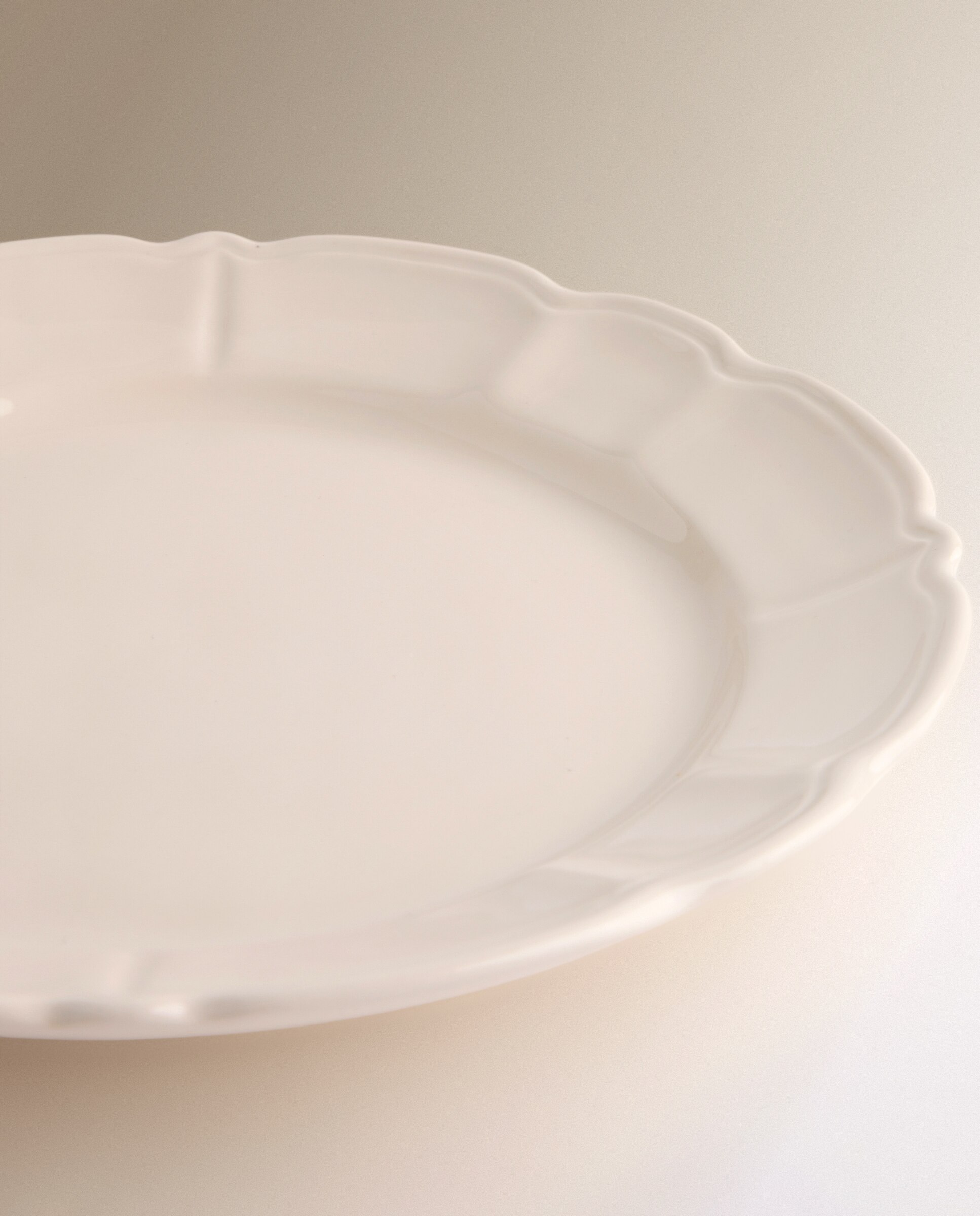 Plato llano Olivia - Blanco Blanco-4