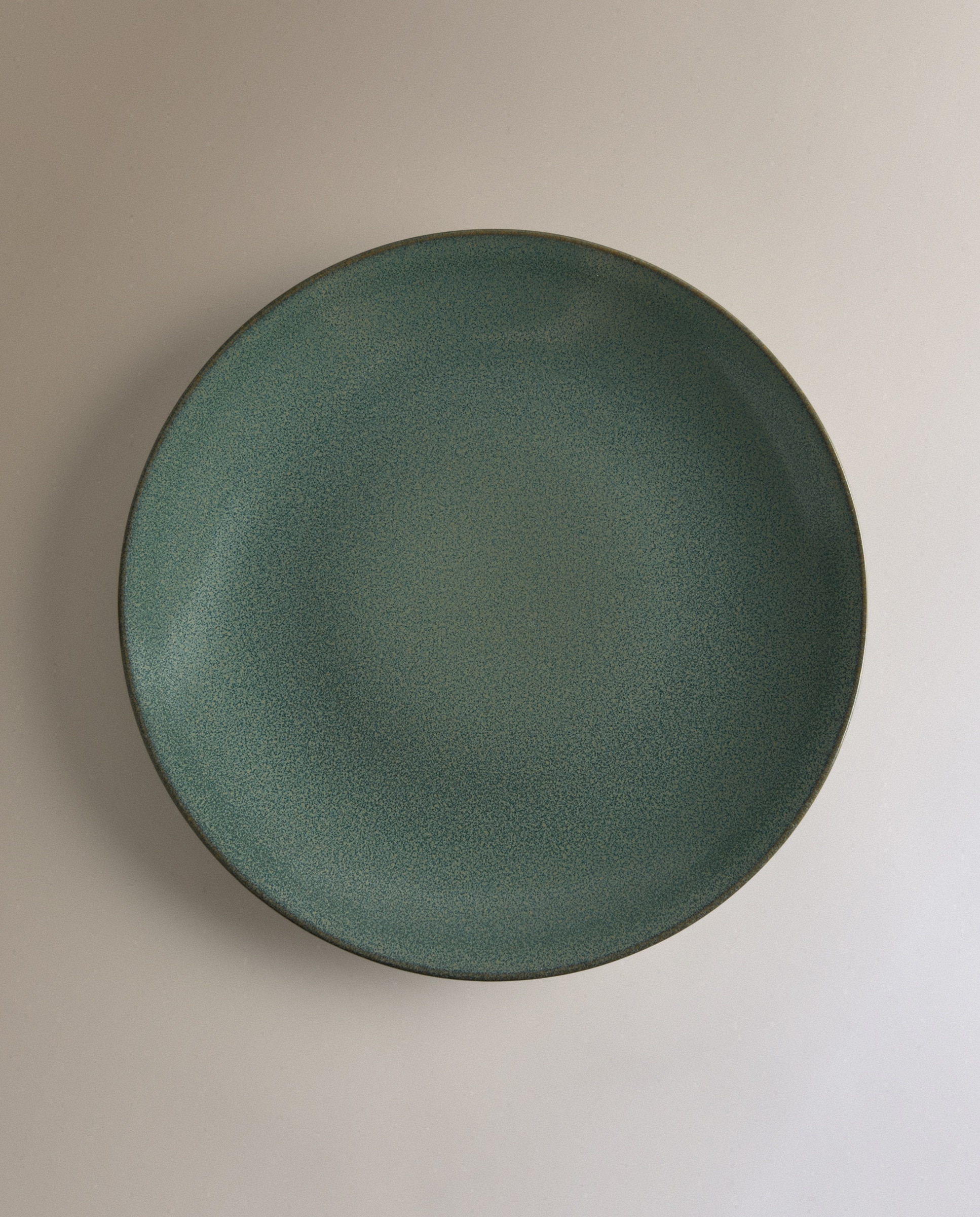 Plato llano de cerámica Bjorg - Verde menta Verde menta-2