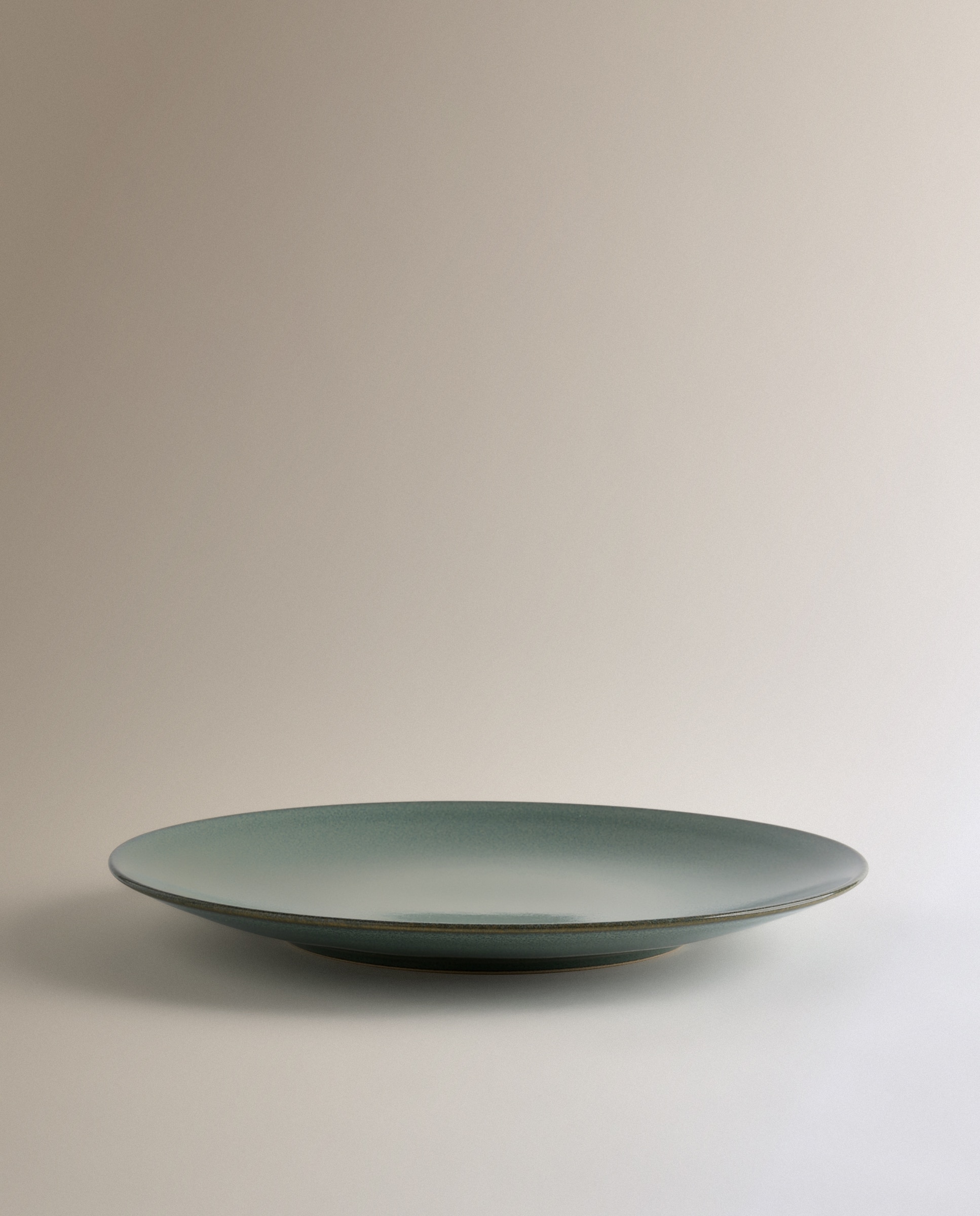 Plato llano de cerámica Bjorg - Verde menta Verde menta-3