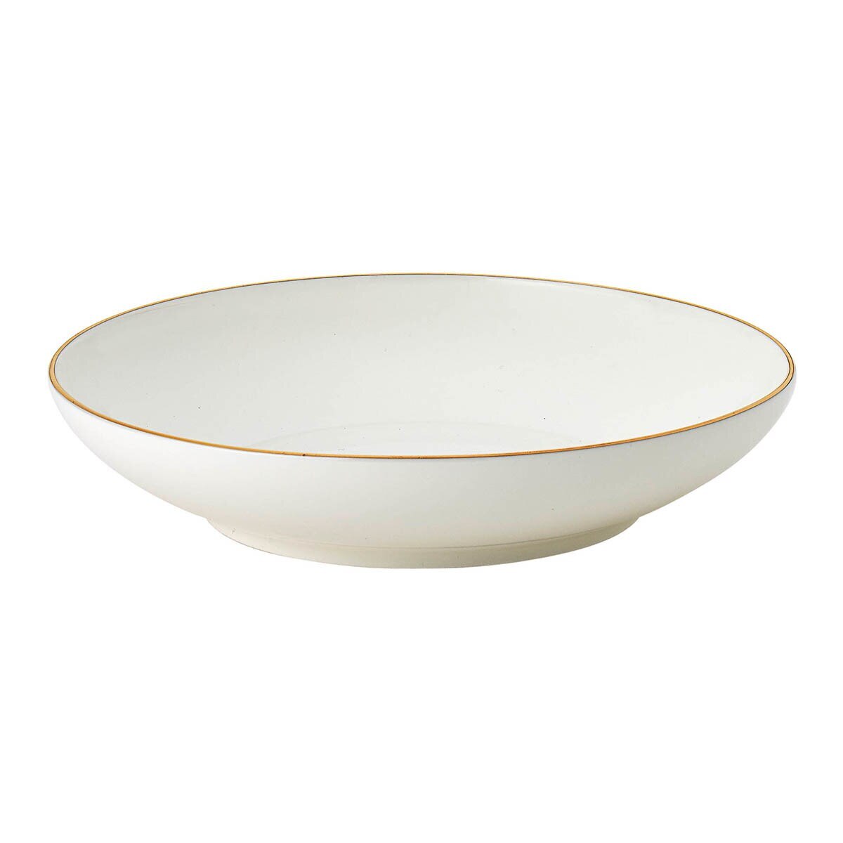 Prato fundo Bone China Fio Dourado El Corte Inglés Branco-2