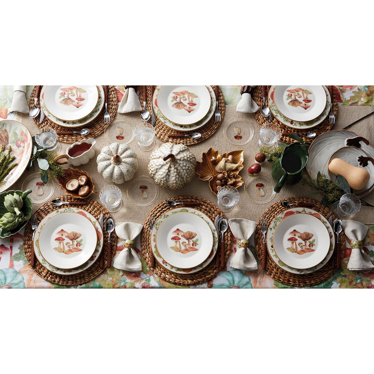 Prato fundo Cogumelos El Corte Inglés Castanho-4