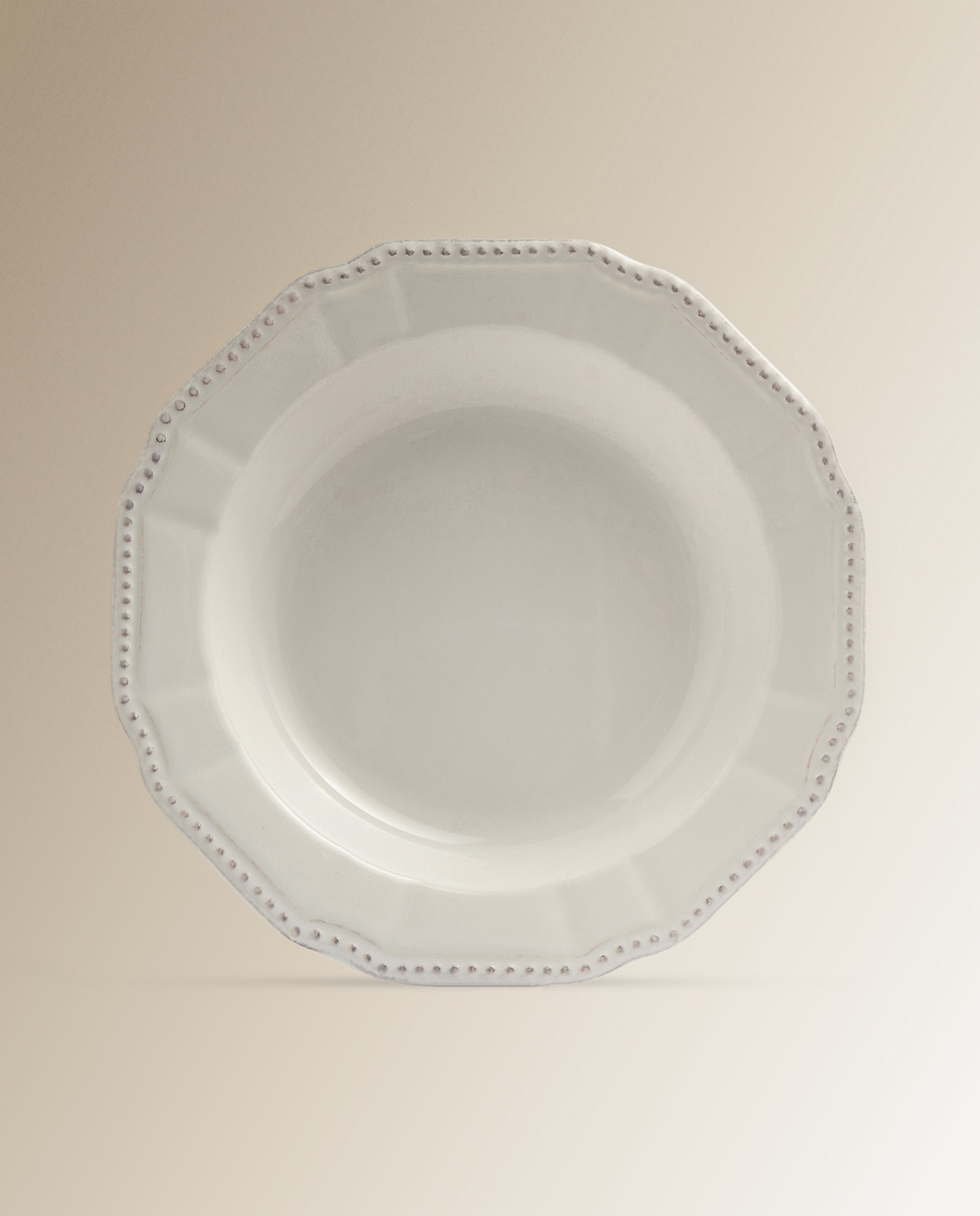 Plato hondo Sofía El Corte Inglés - Blanco Blanco-1