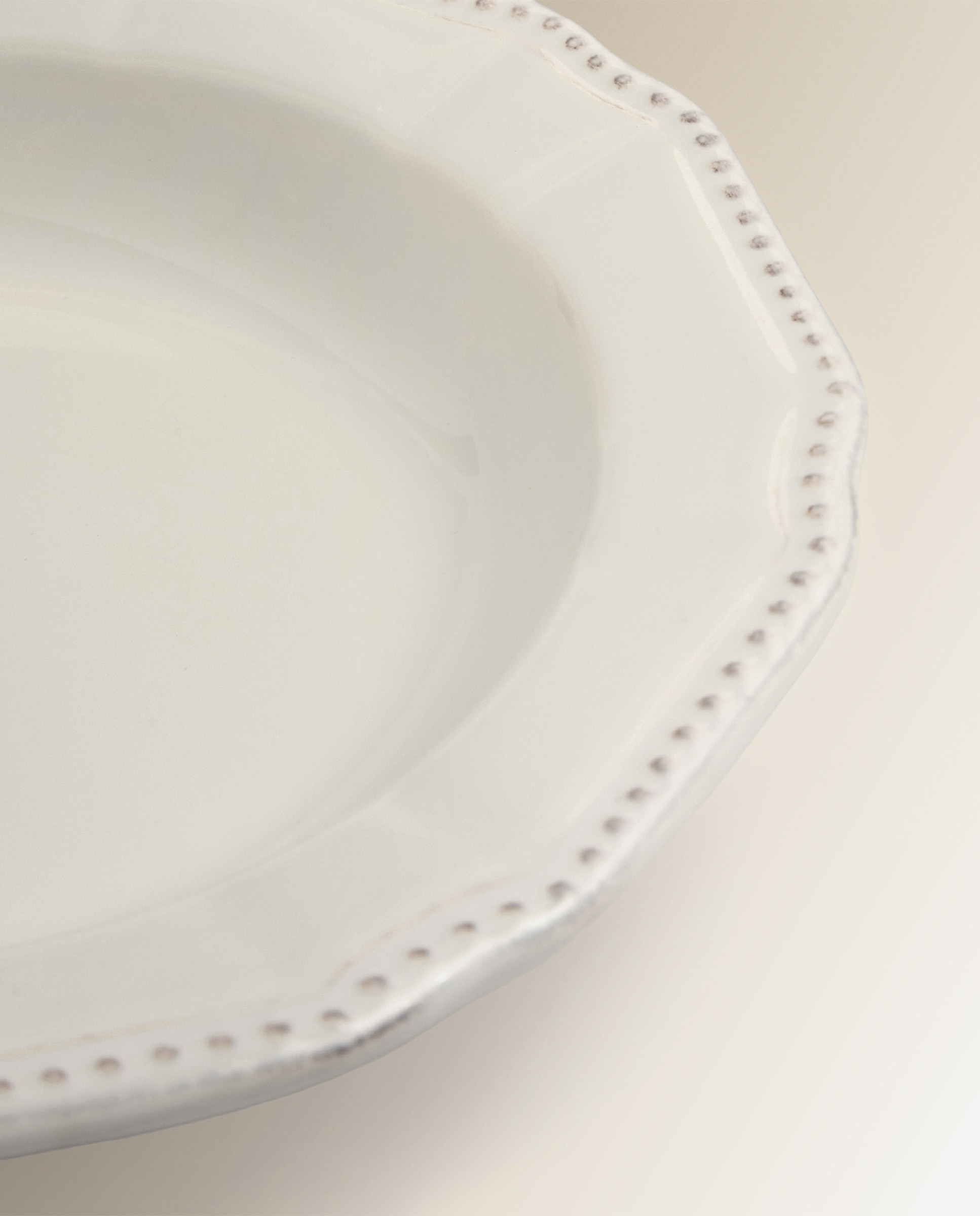 Plato hondo Sofía El Corte Inglés - Blanco Blanco-3