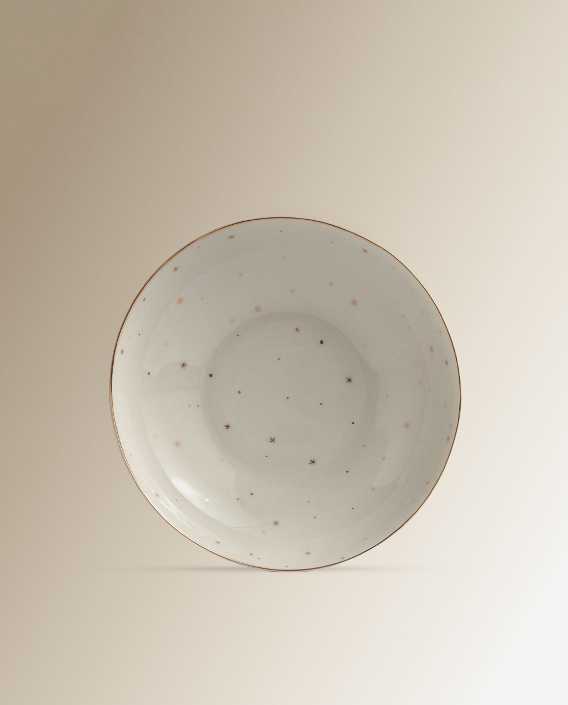 Prato Fundo Estrelas Natal Branco-1