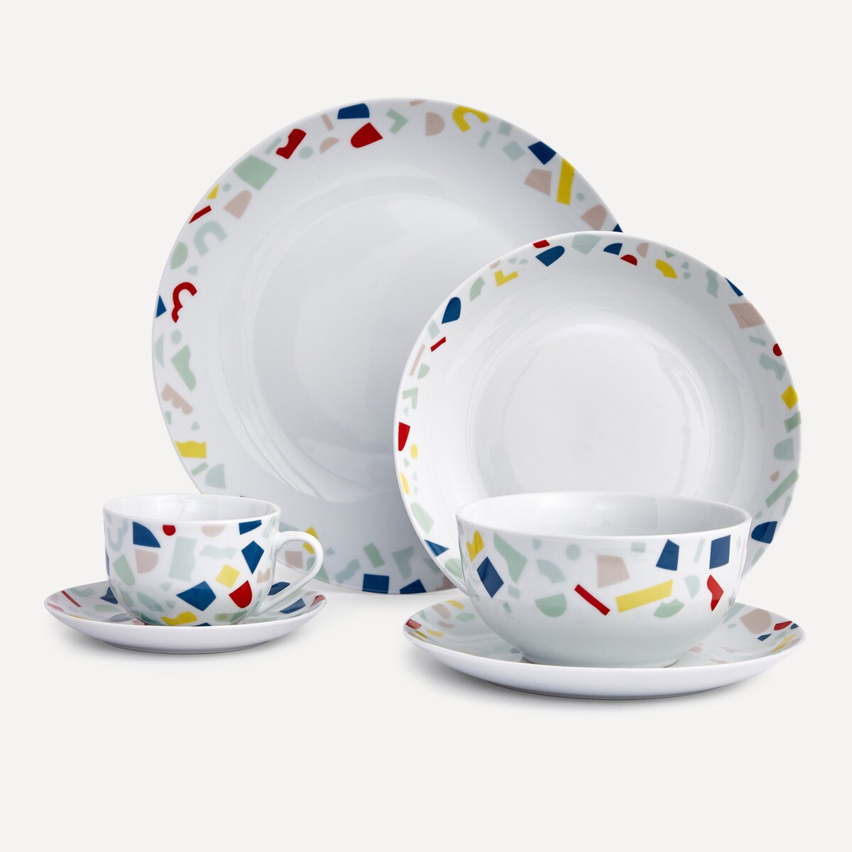 Plato hondo Paul Basics El Corte Inglés Blanco-4
