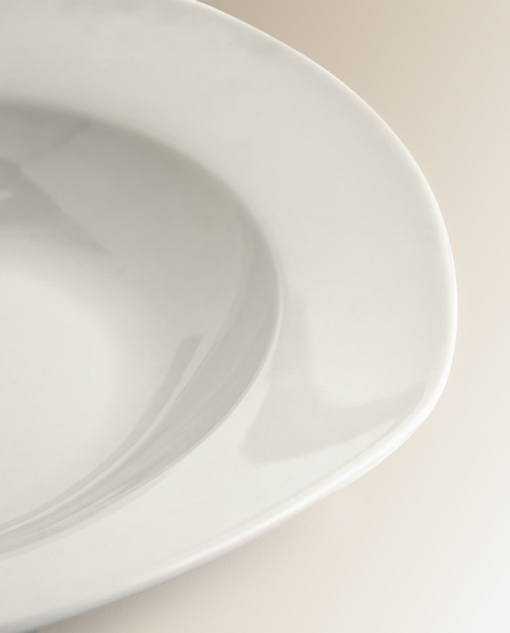 Plato hondo cuadrado Every Day Basics El Corte Inglés Blanco-3