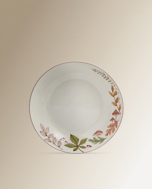 Imagen 0 de Plato hondo Champiñón Basics El Corte Inglés