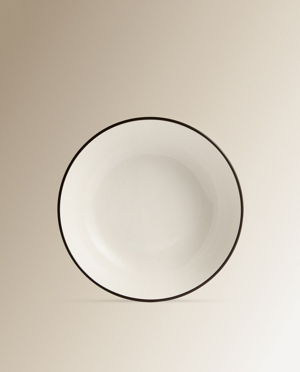 Plato hondo Nostalgia Basics El Corte Inglés Blanco-4