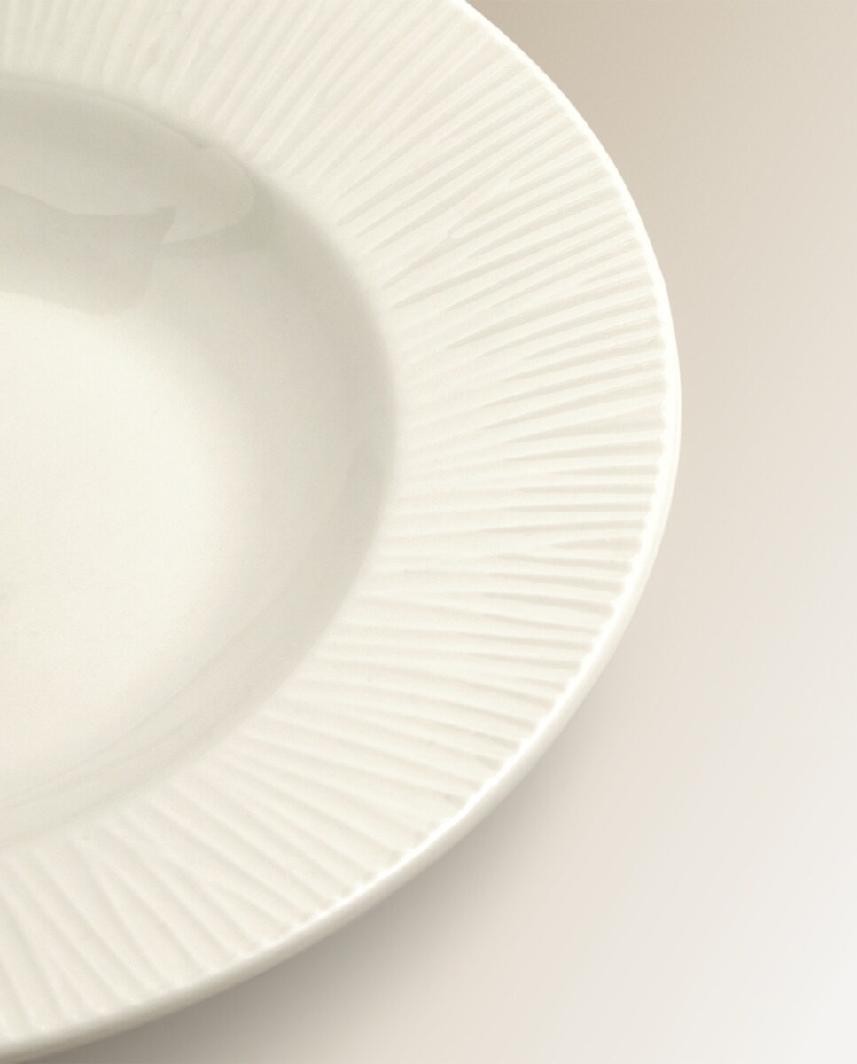 Plato hondo Roma Basics El Corte Inglés Blanco-4