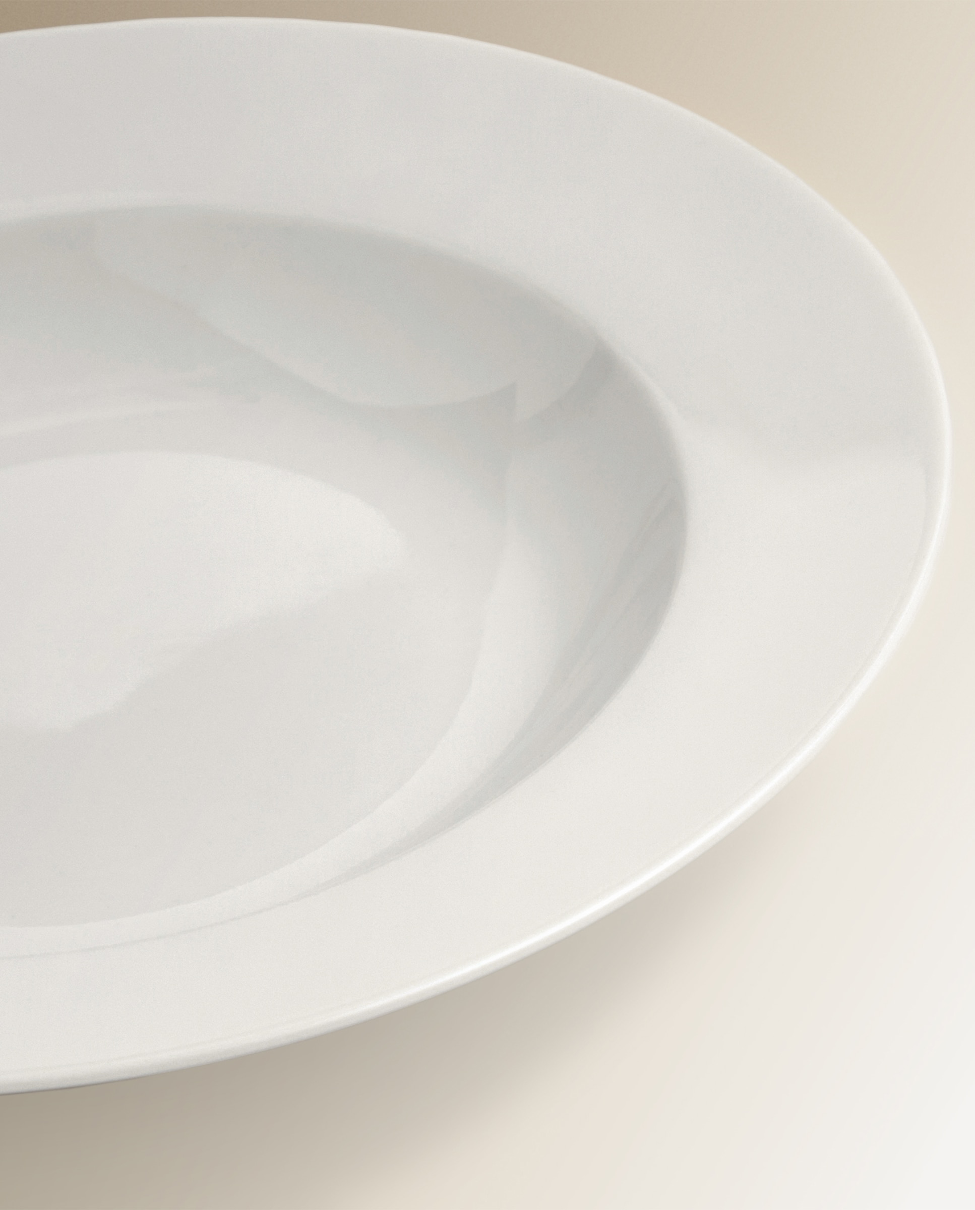 Plato hondo Everyday Ala Basics El Corte Inglés Blanco-3