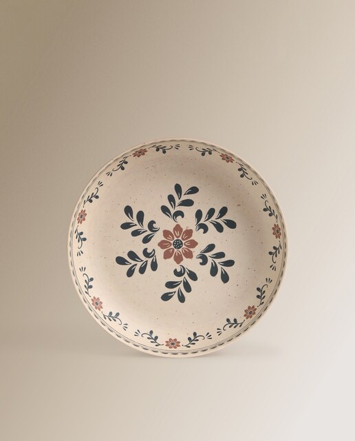 Imagen 0 de Plato hondo de melamina Puebla Basics El Corte Inglés