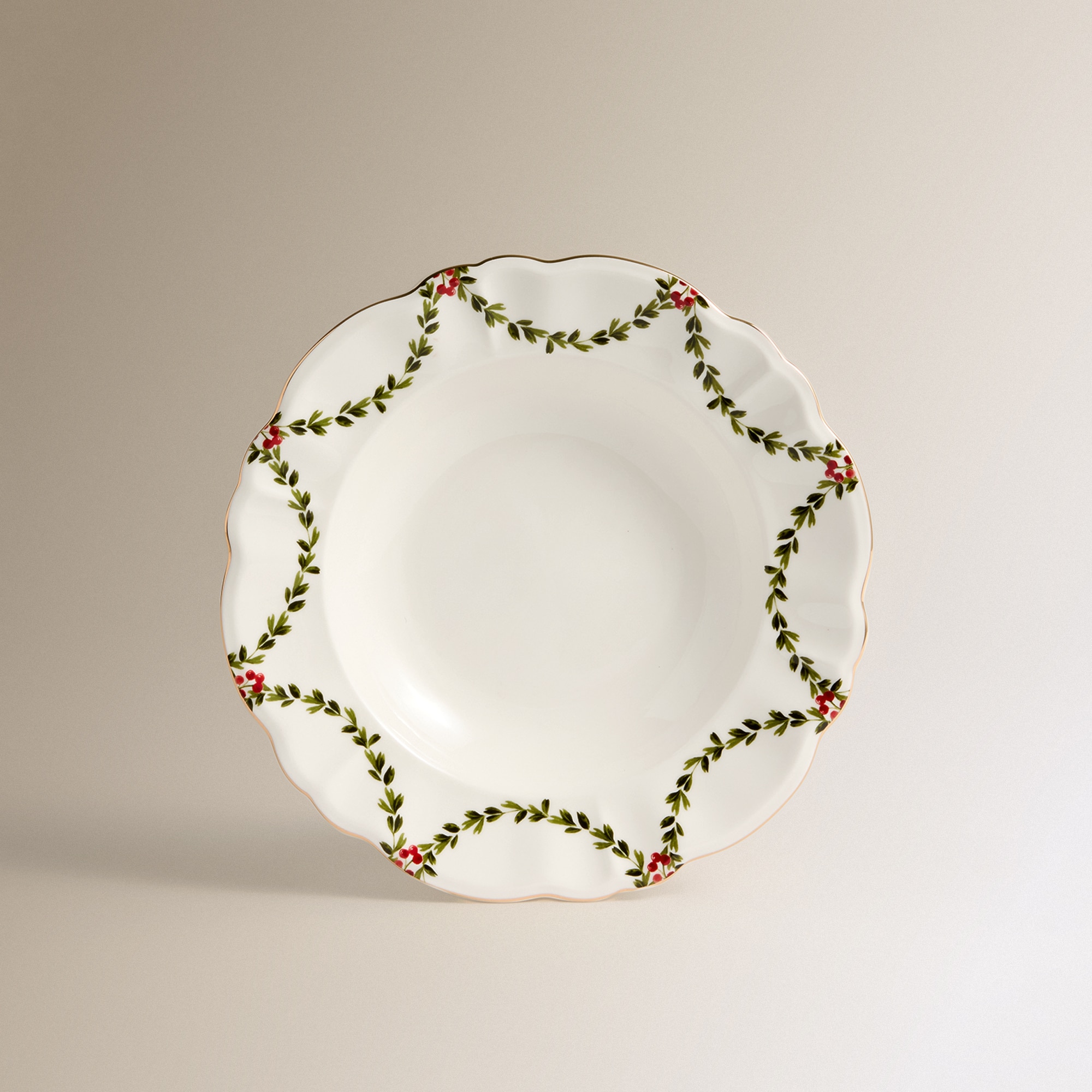 Prato Fundo Mistletoe Multicolor-2