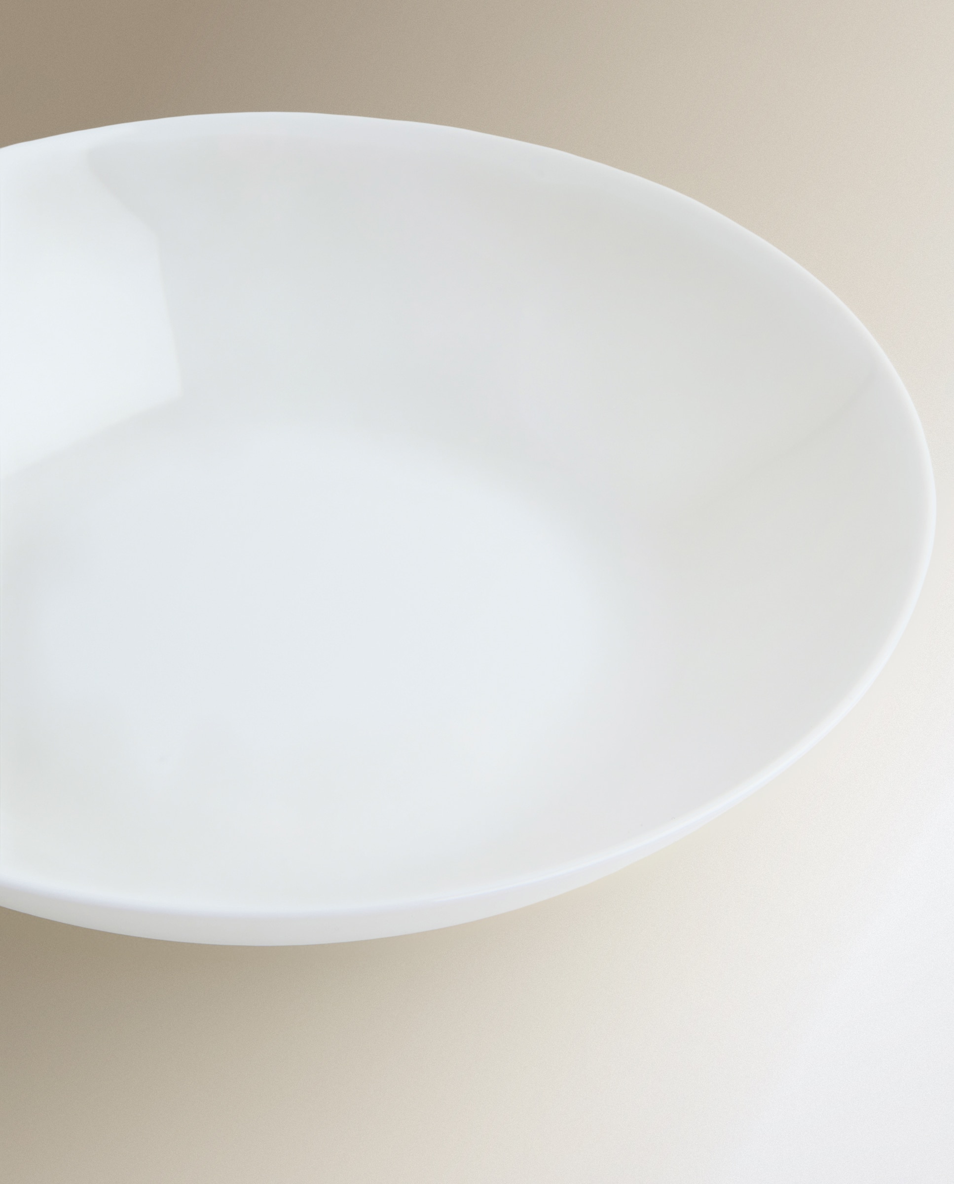 Plato hondo de vidrio Marsella Blanco-4