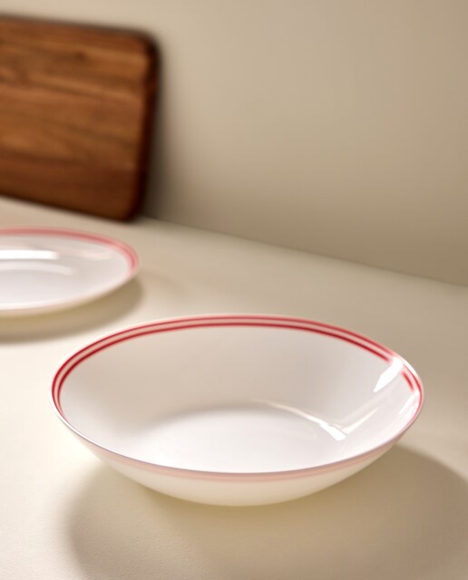 Imagen 0 de Plato hondo de vidrio Orleans