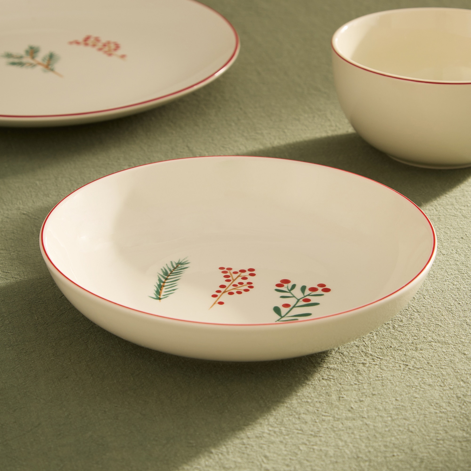 Imagen 0 de Plato hondo Berries Navidad