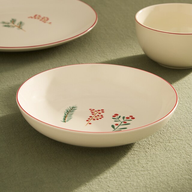 Imagen 0 de Plato hondo Berries Navidad