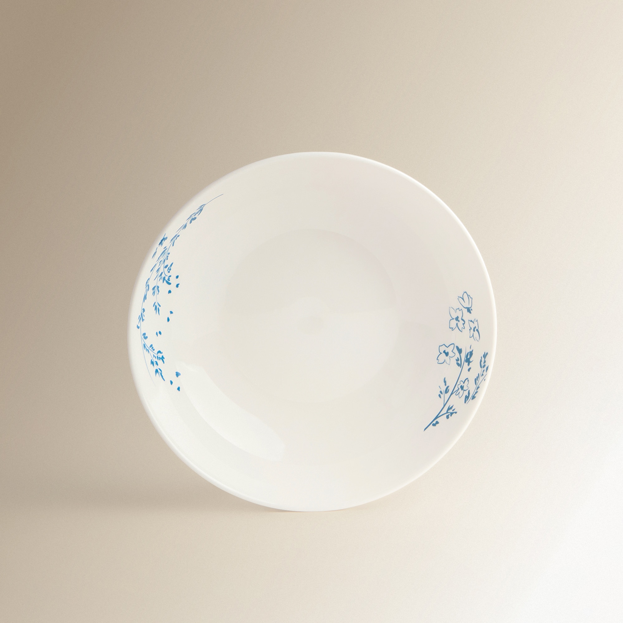 Plato hondo liso Hampton Blanco-2