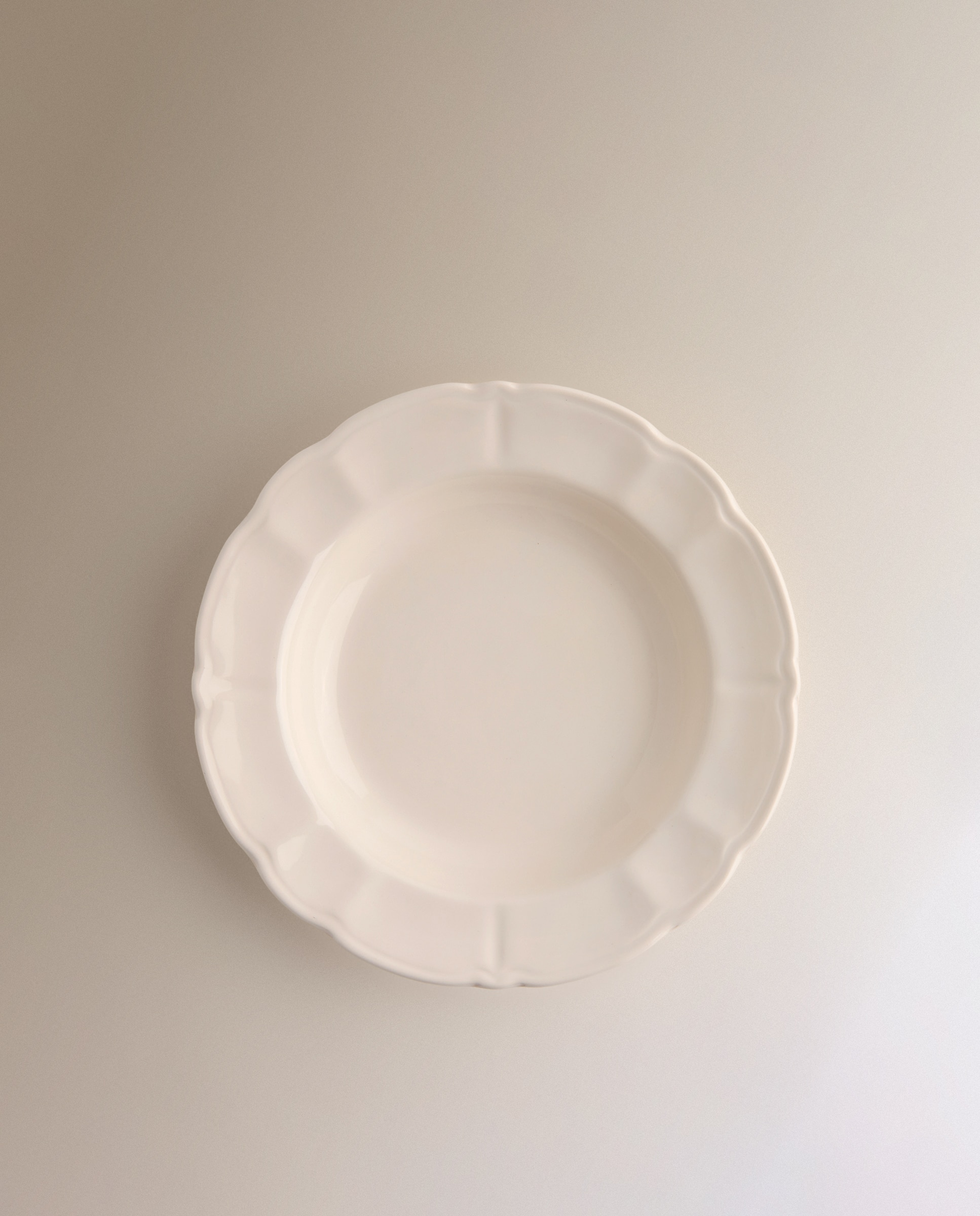 Plato hondo Olivia - Blanco Blanco-2