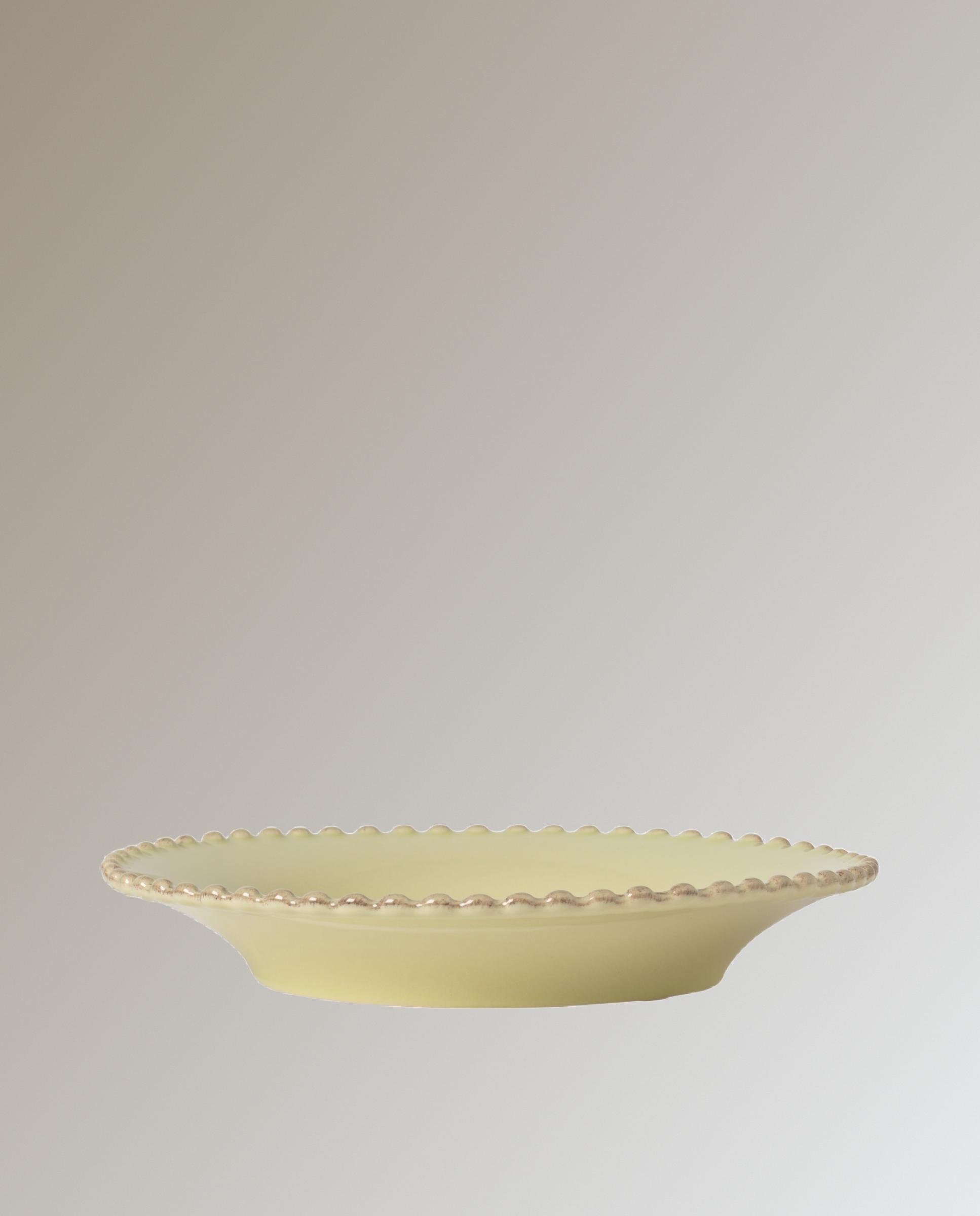 Imagen 0 de Plato Hondo Pearl Costa Nova Verde claro