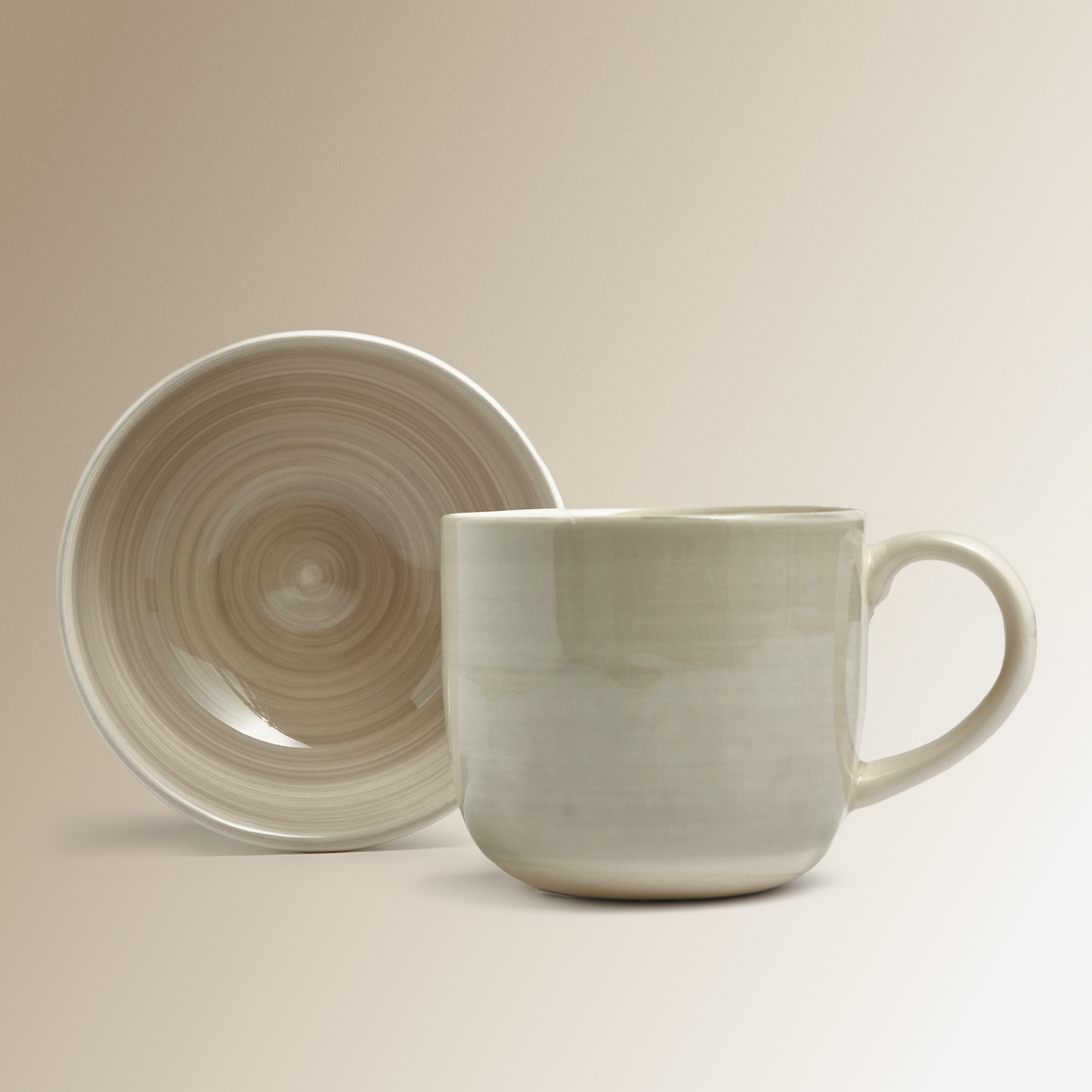 Prato de sobremesa Spinwash El Corte Inglés Bege-2