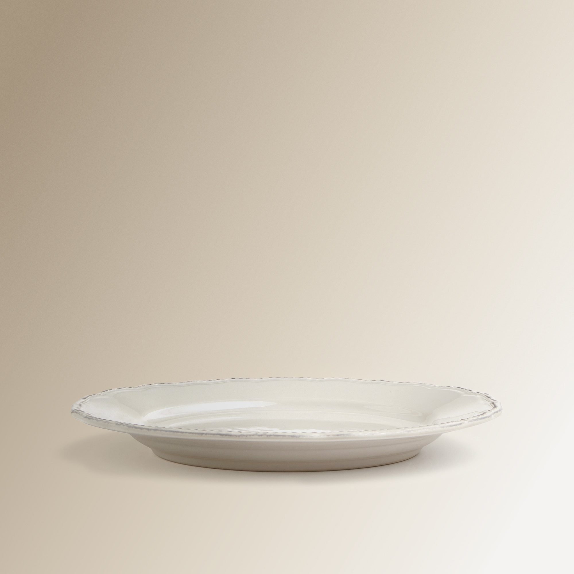 Prato de Sobremesa Sofía - Branco Branco-2