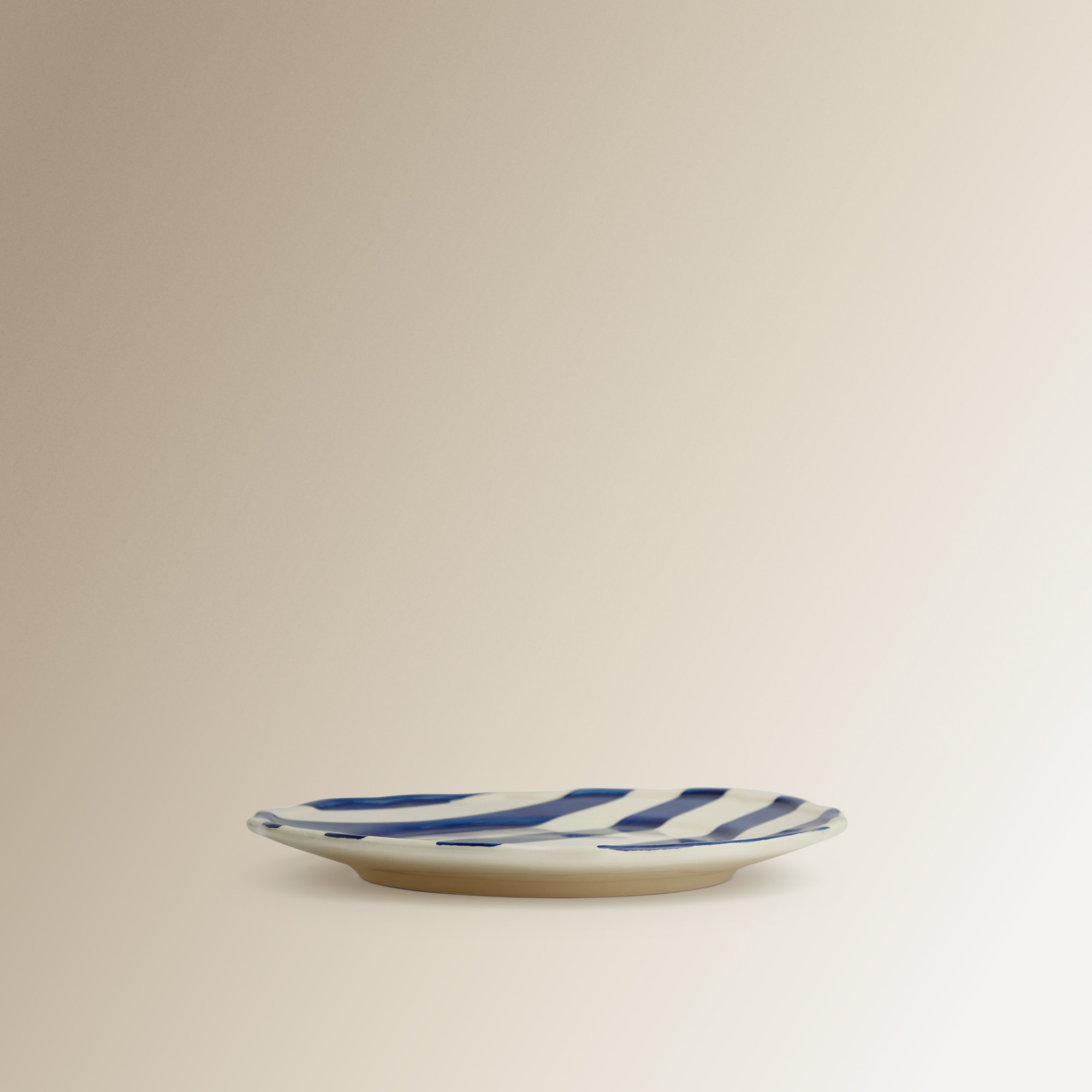 Plato de postre Rayas Paradiso El Corte Inglés - Azul Azul-2