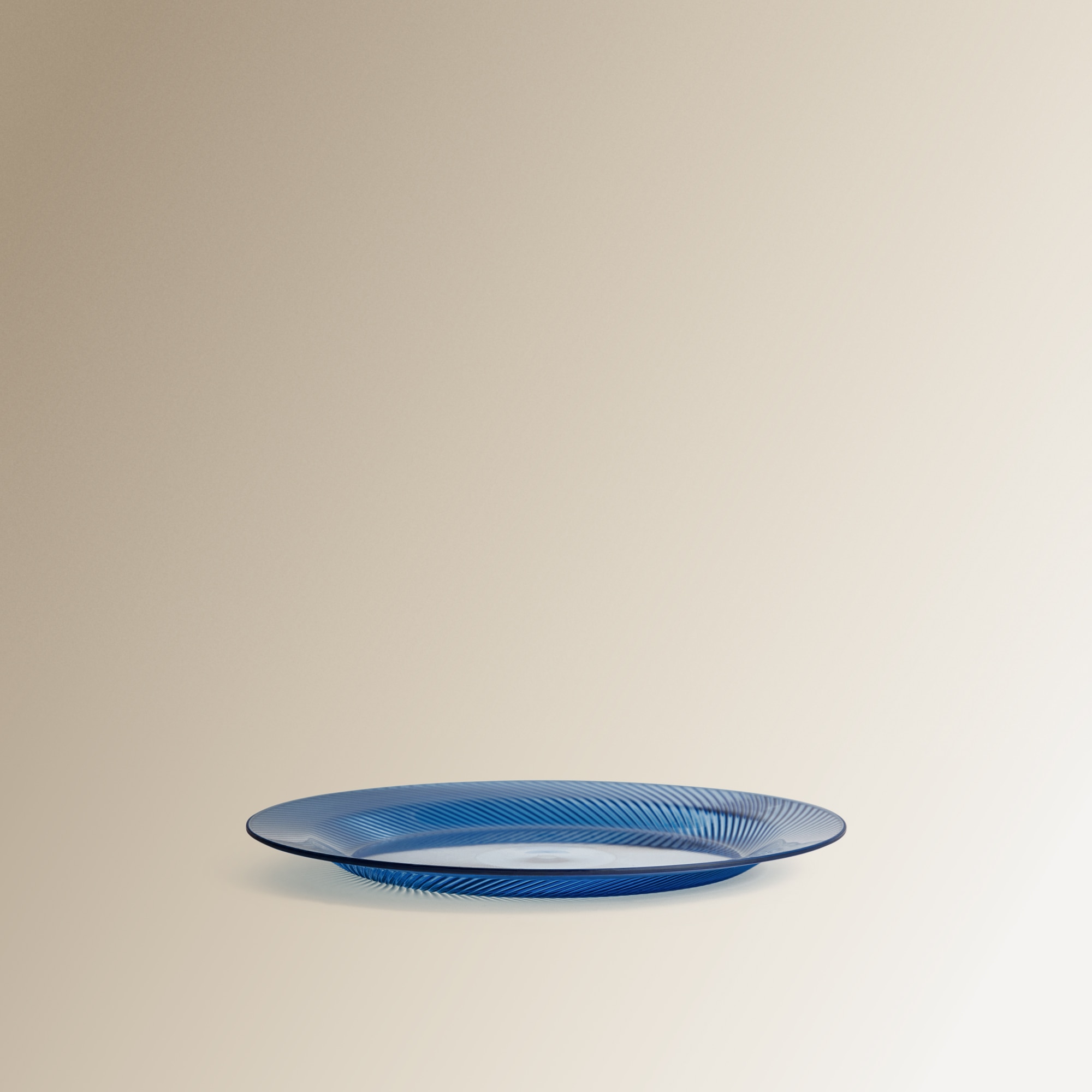 Plato de postre Venecia Basics El Corte Inglés Azul-2