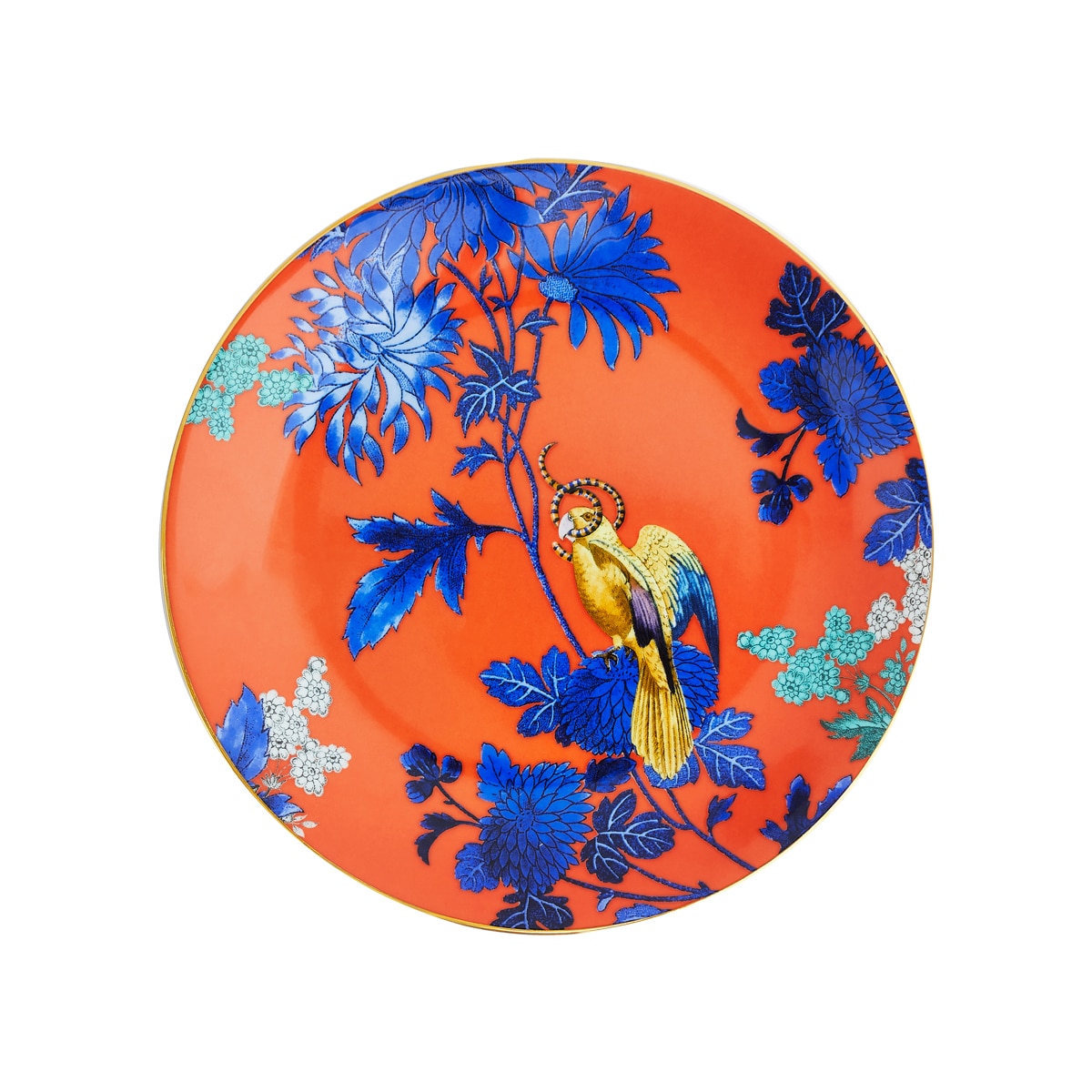 Prato de Sobremesa Wonderlust Golden Parrot Multicolor-1