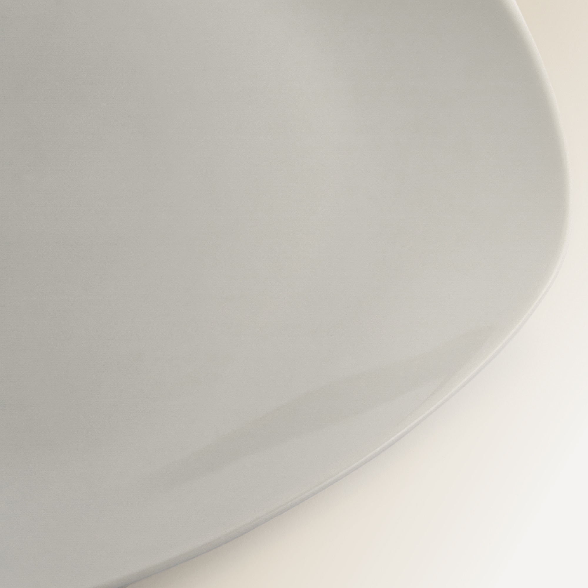 Plato de postre cuadrado Every Day Basics El Corte Inglés Blanco-3