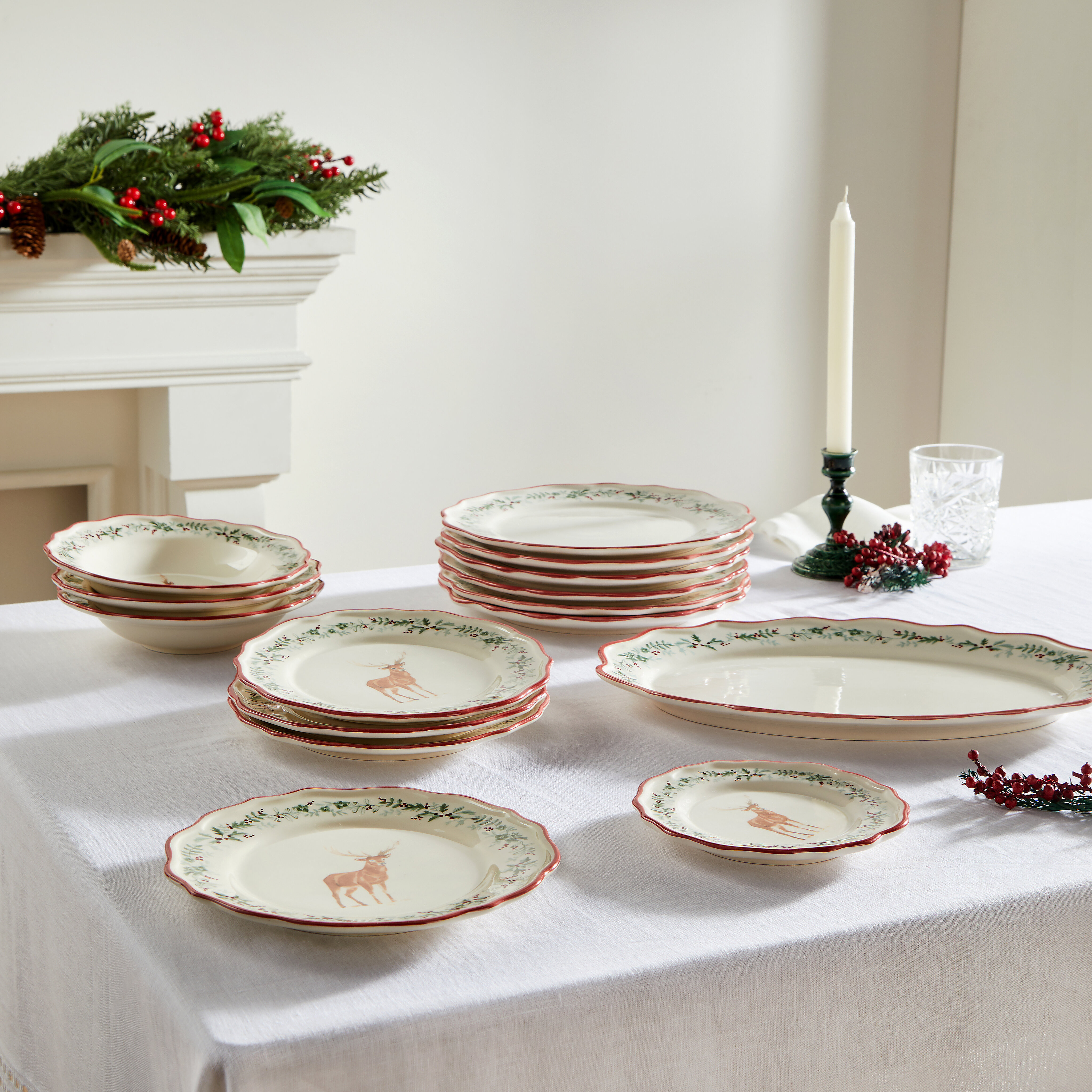 Prato de Sobremesa Wald Multicolor-7