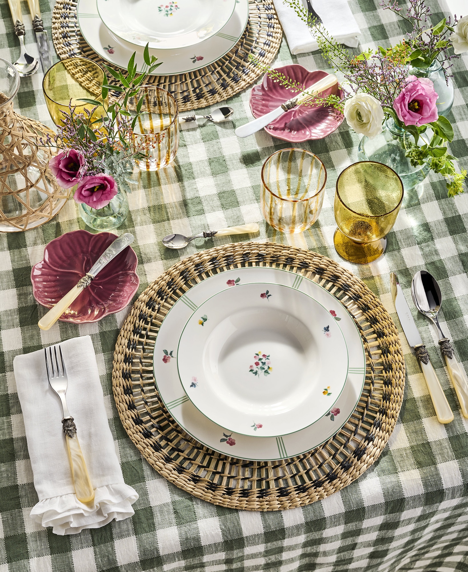 Prato de Sobremesa Fiore Branco-4